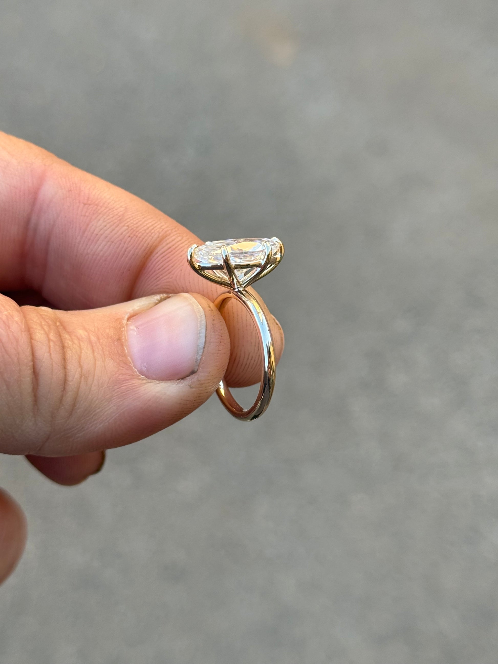 Custom Marquise Engagement Ring Engagement Rings Tines Ranch Co