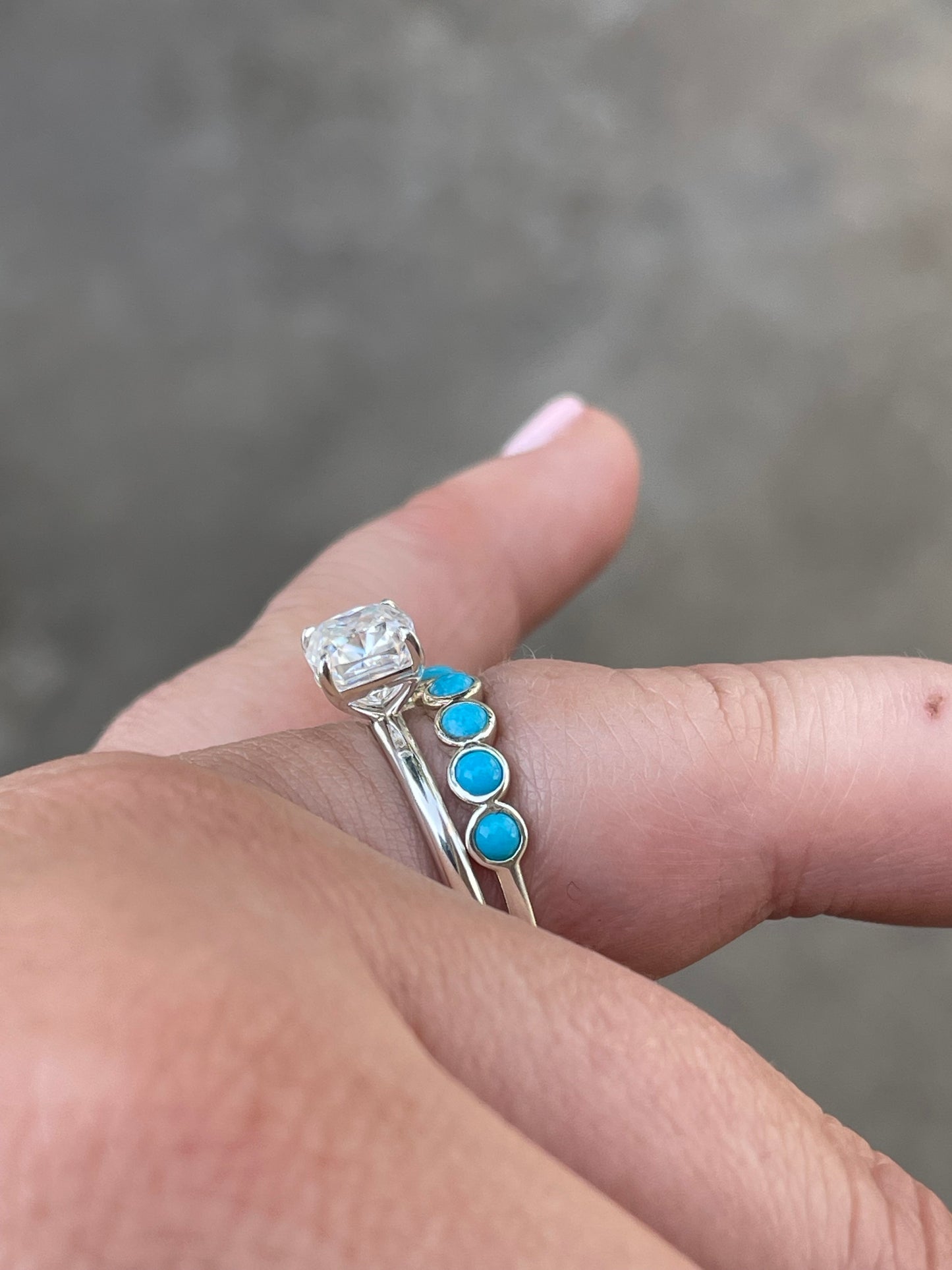 Emmett Sterling Silver Engagement Ring