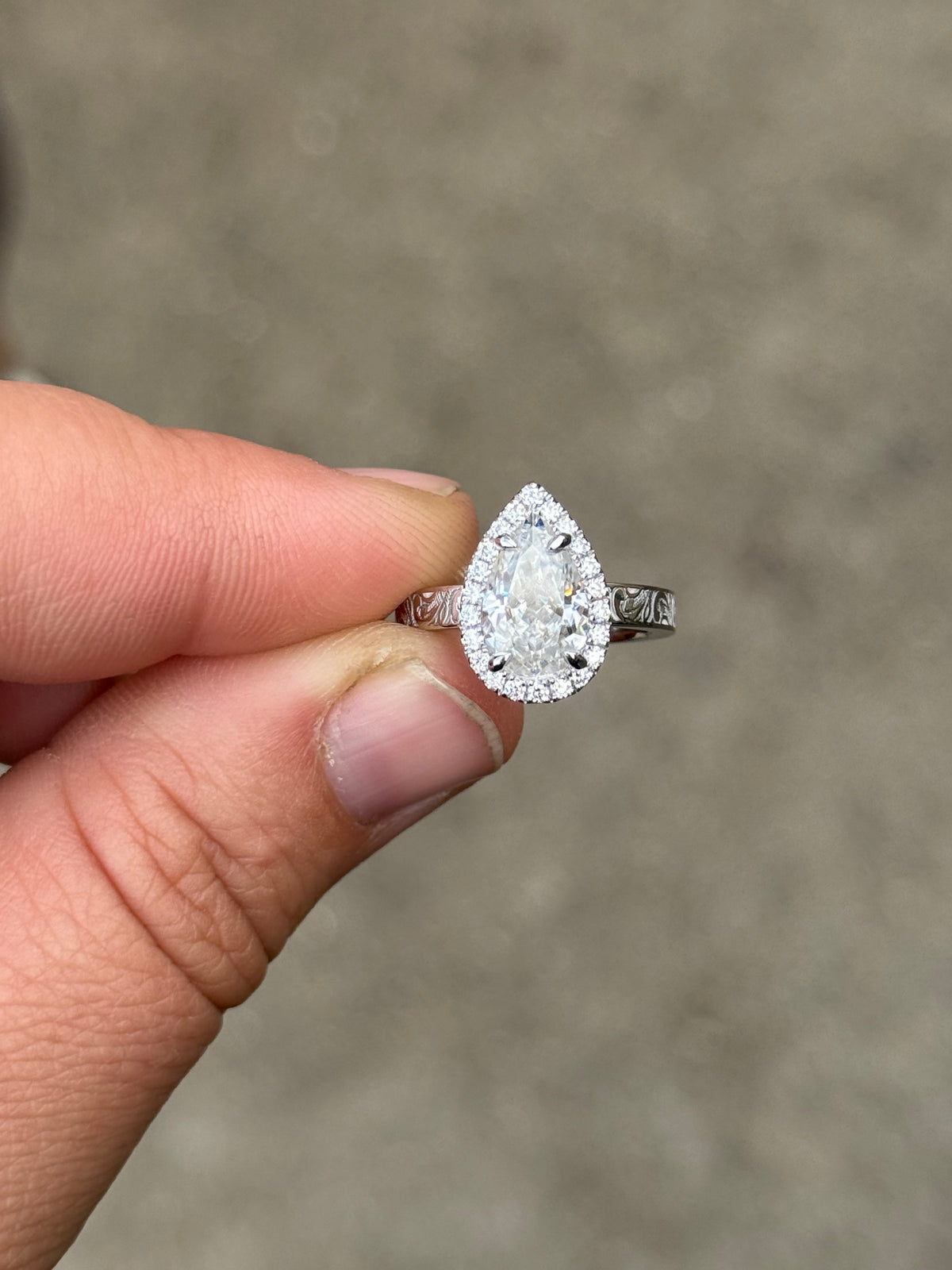 Danner (Platinum) Engagement Ring Engagement Rings Tines Ranch Co