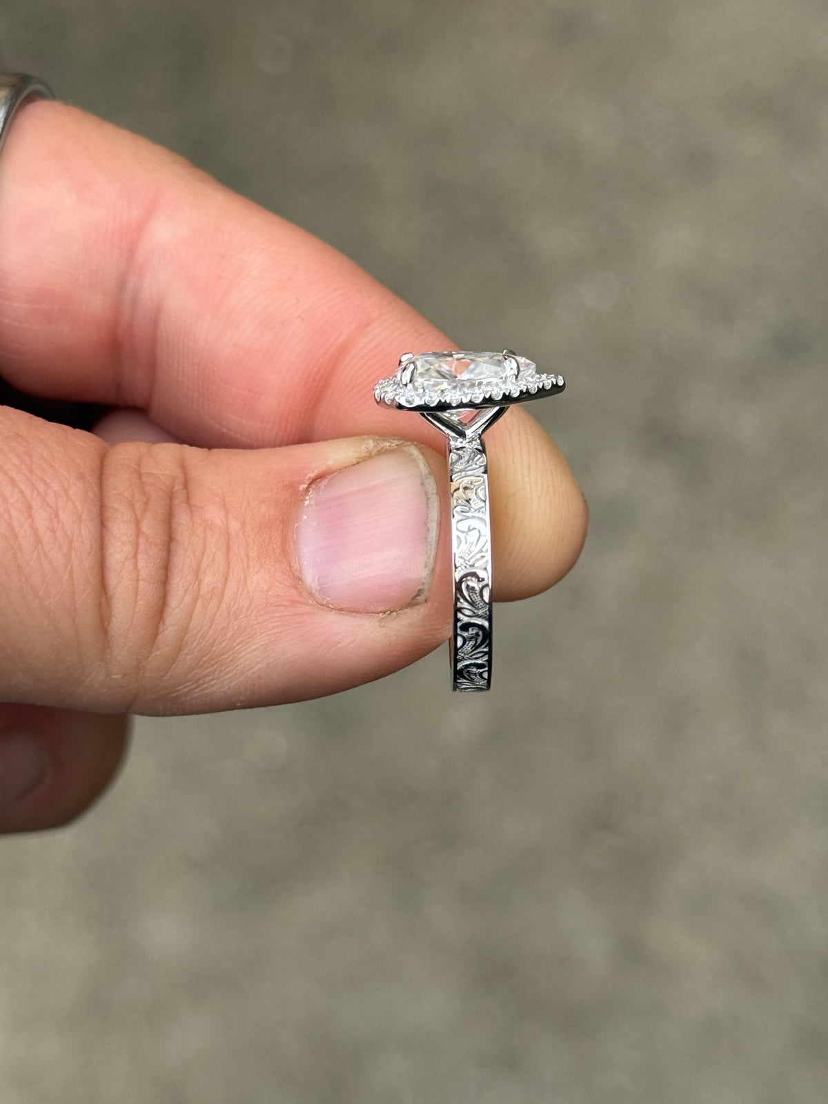 Danner (Platinum) Engagement Ring Engagement Rings Tines Ranch Co
