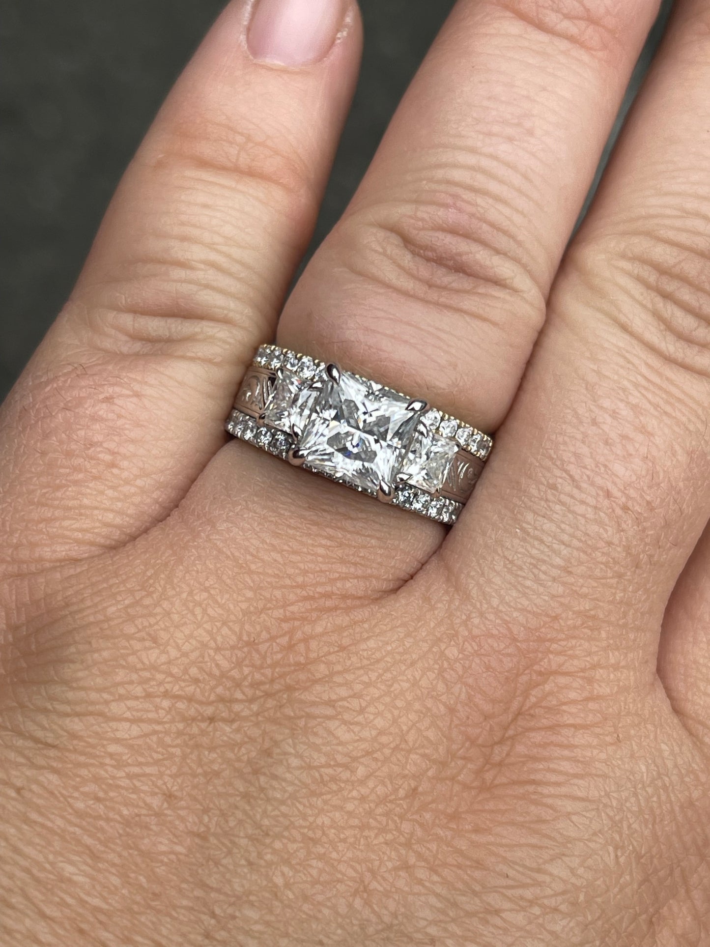 Mia Sterling Silver Engagement Ring