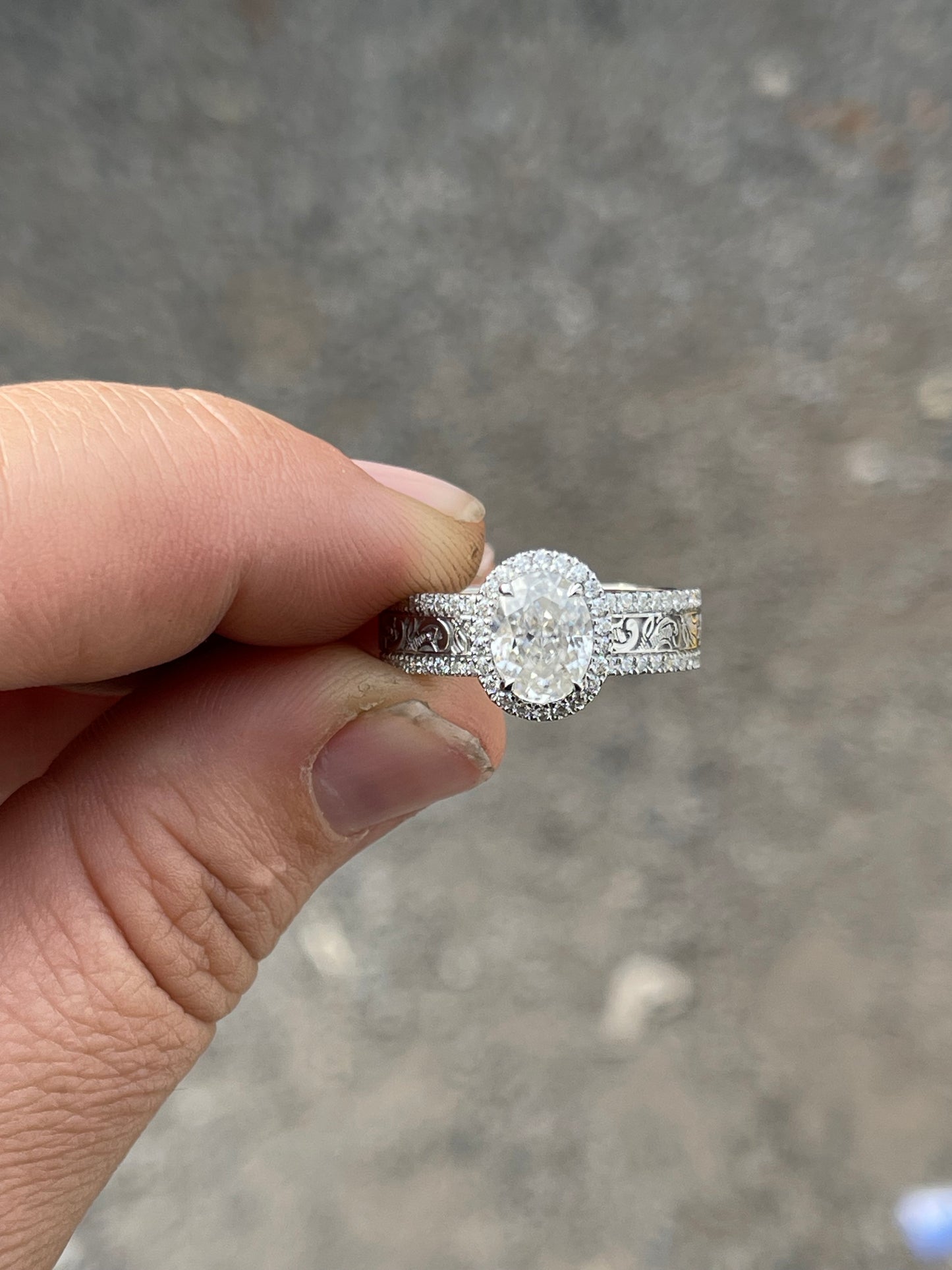 Rye (LP) DIAMOND Engagement Ring