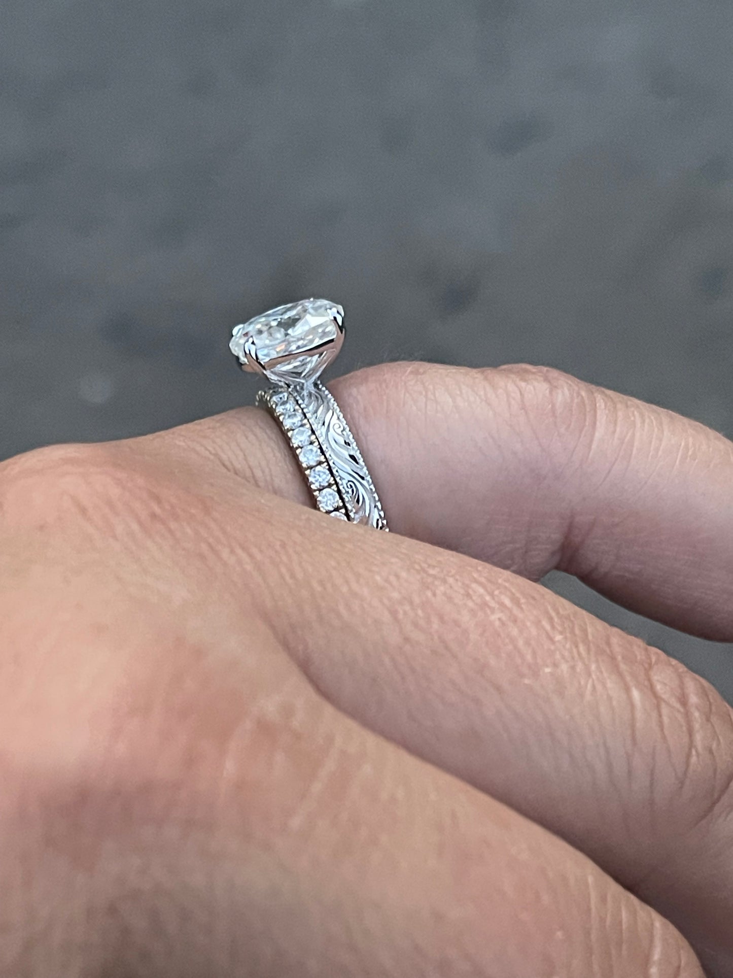 Dani Sterling Silver Engagement Ring