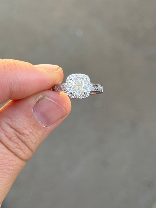 Thistle 1.5ct Engagement Ring