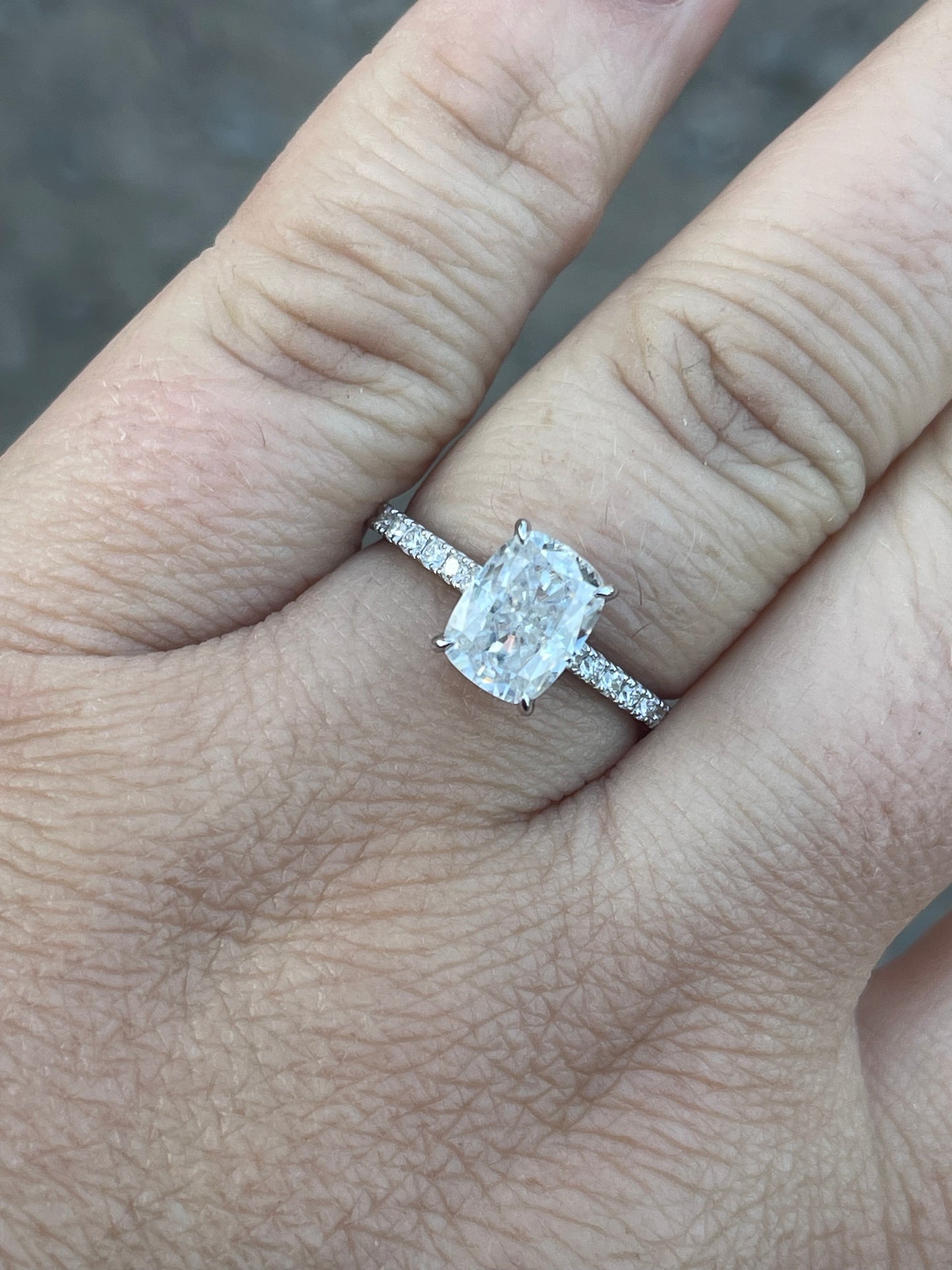 Kodi Cathedral Engagement Ring