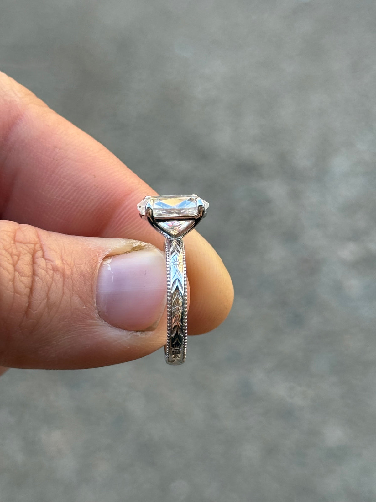Hallie Diamond Engagement Ring