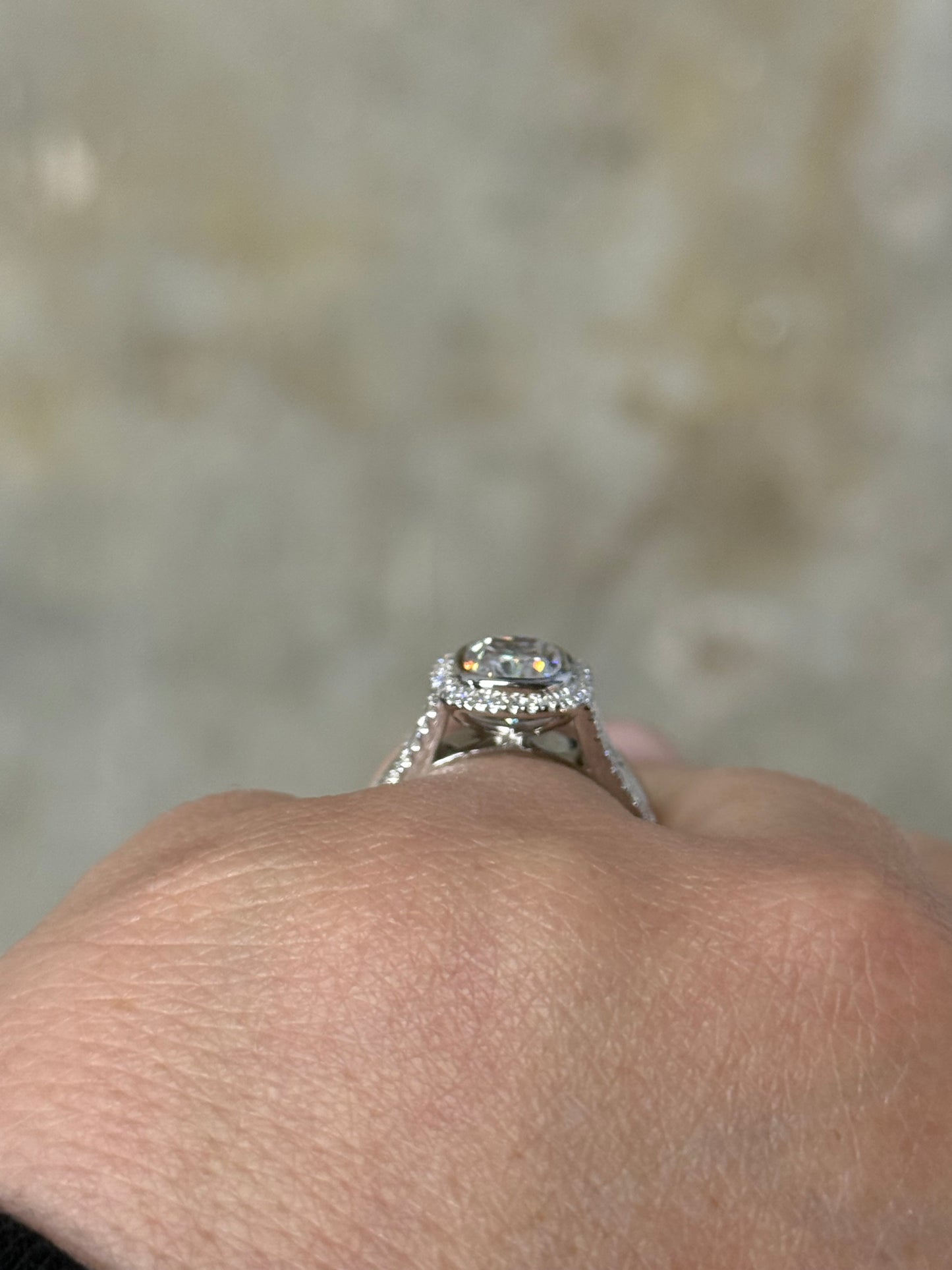 McKay Cathedral Sterling Silver Engagement Ring Engagement Rings Tines Ranch Co