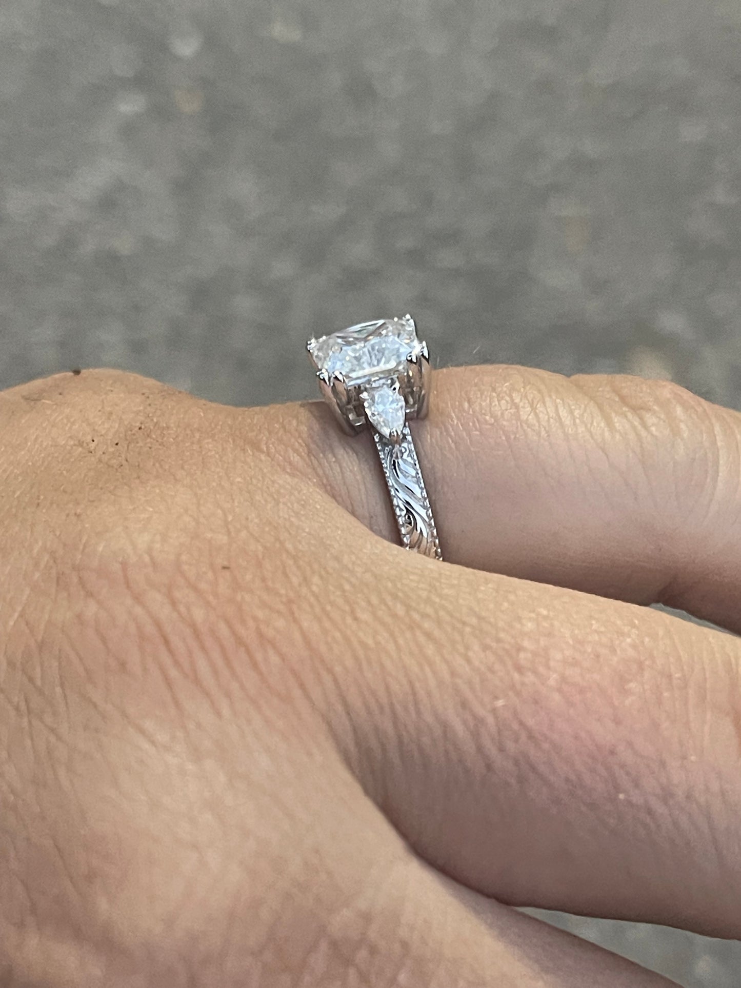 Jameson Sterling Silver Engagement Ring