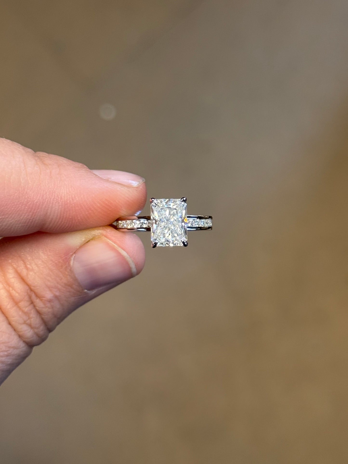 Brooks 5.5US Sterling Silver Engagement Ring Engagement Rings Tines Ranch Co