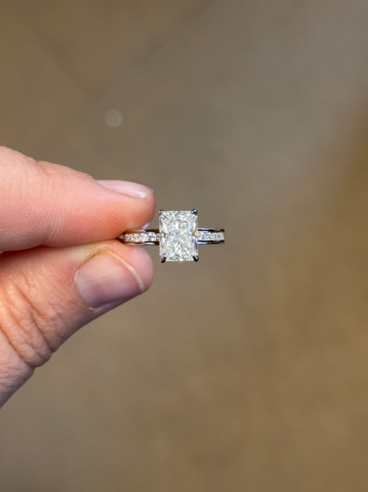 Brooks 5.5US Sterling Silver Engagement Ring Engagement Rings Tines Ranch Co