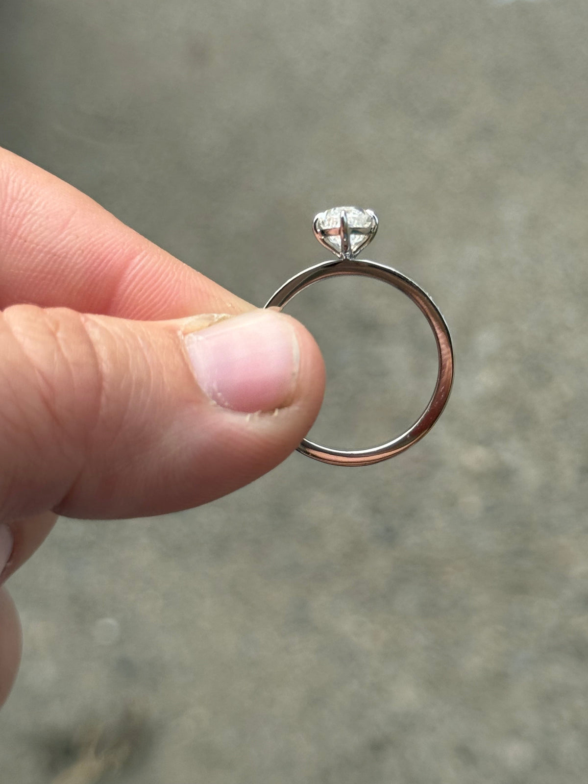 Tillie Sterling Silver Engagement Ring Engagement Rings Tines Ranch Co