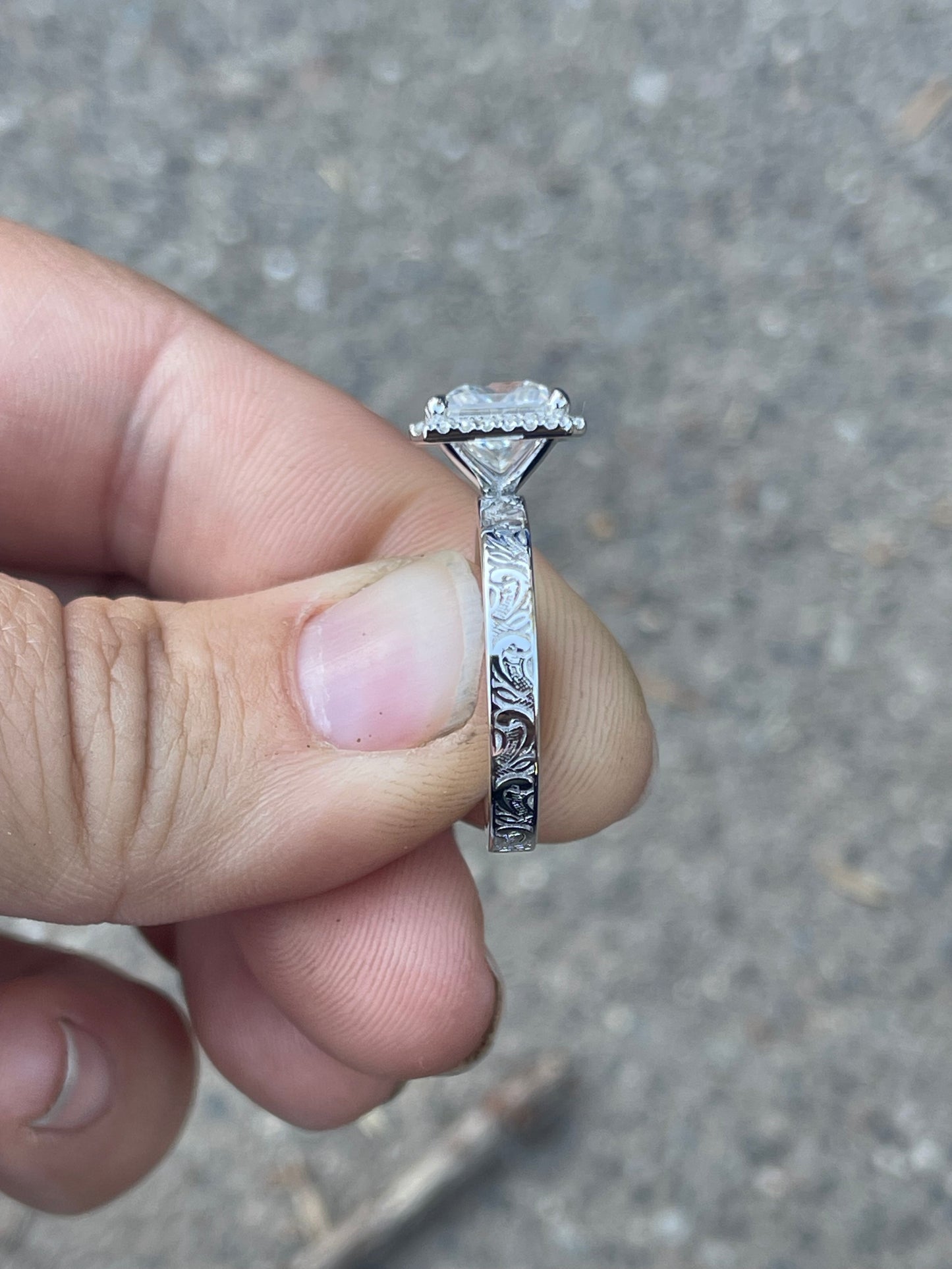 Sierra Sterling Silver Engagement Ring