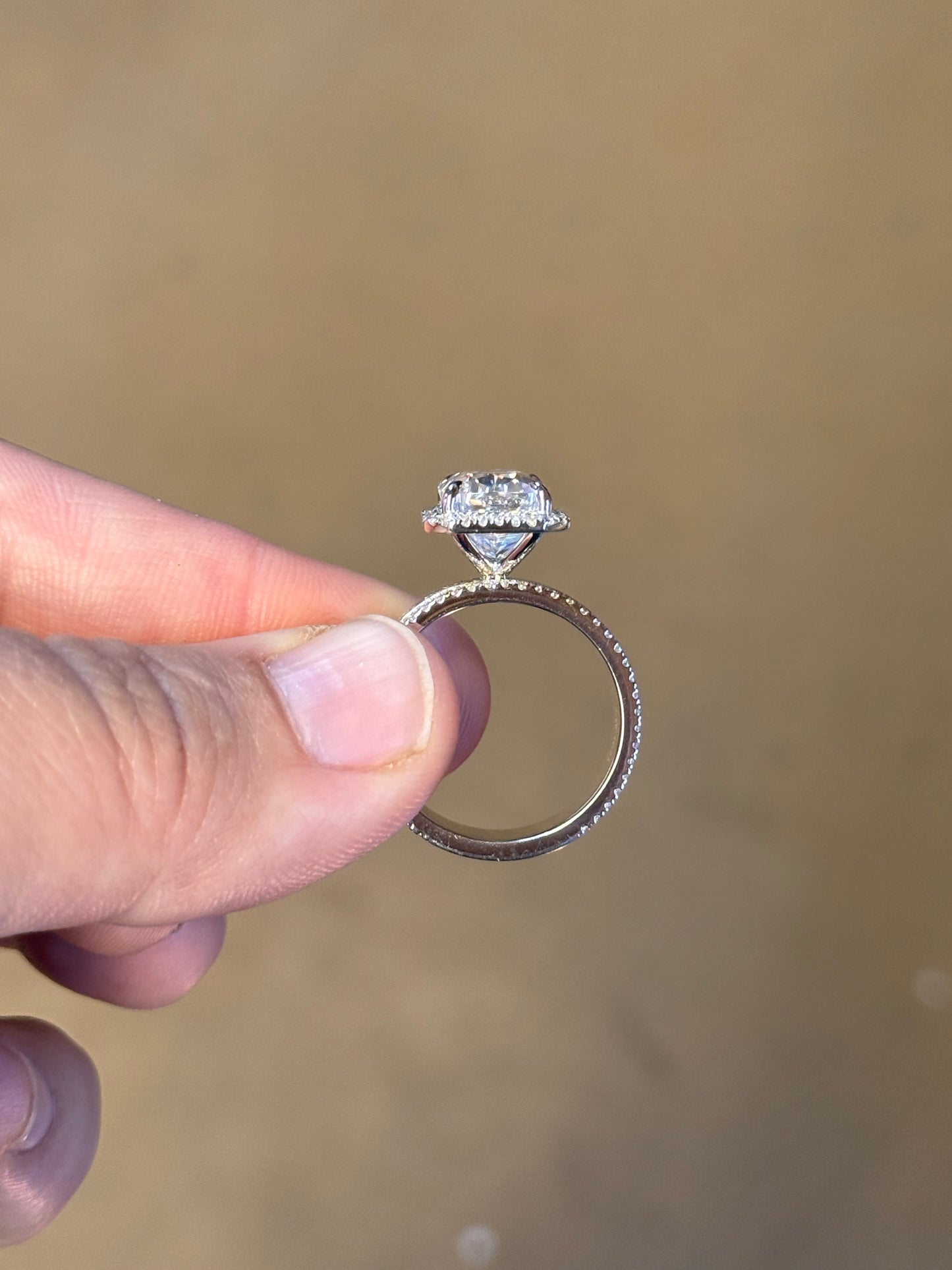 Kennedy 5ct Sterling Silver Engagement Ring Engagement Rings Tines Ranch Co