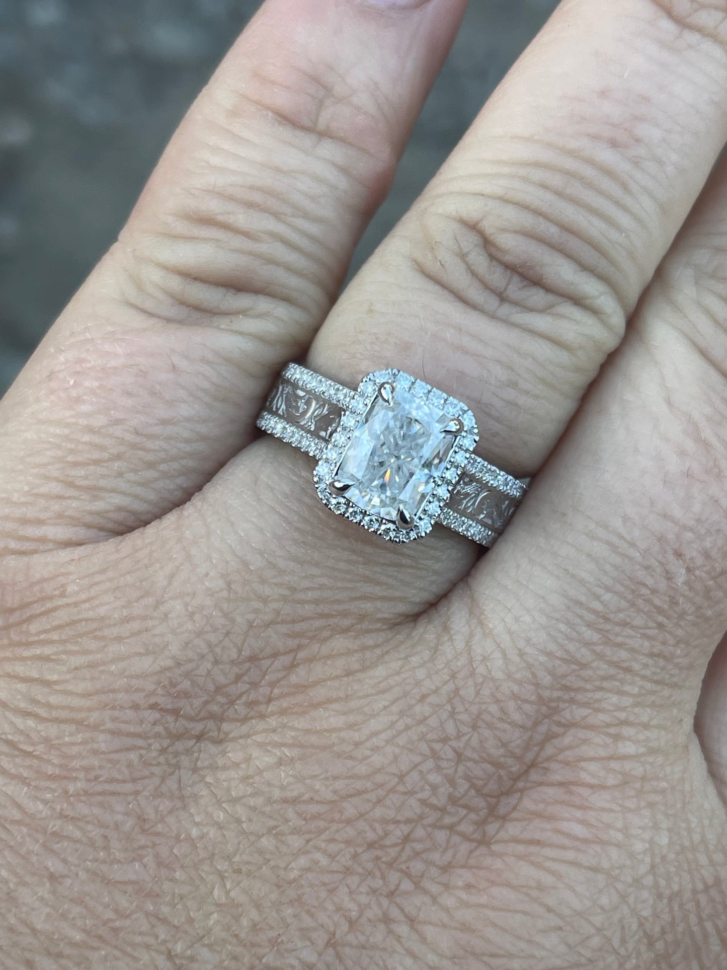 Kennedy Cathedral Engagement Ring