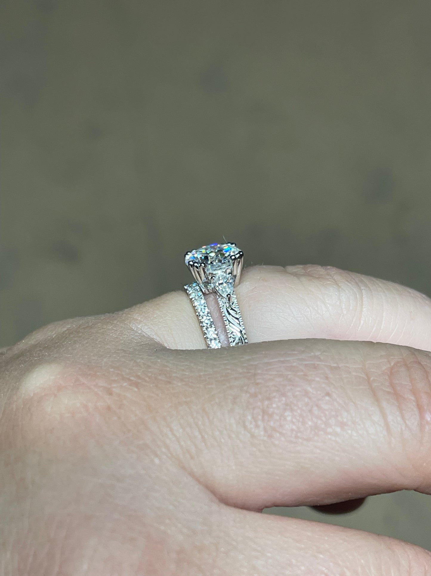 Renna Sterling Silver Engagement Ring