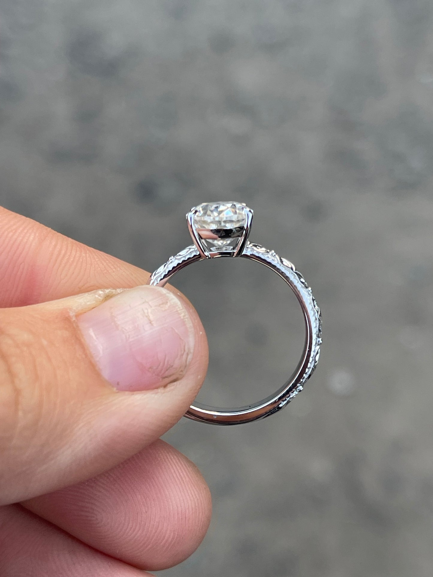 Victoria (LP) Solitaire Engagement Ring