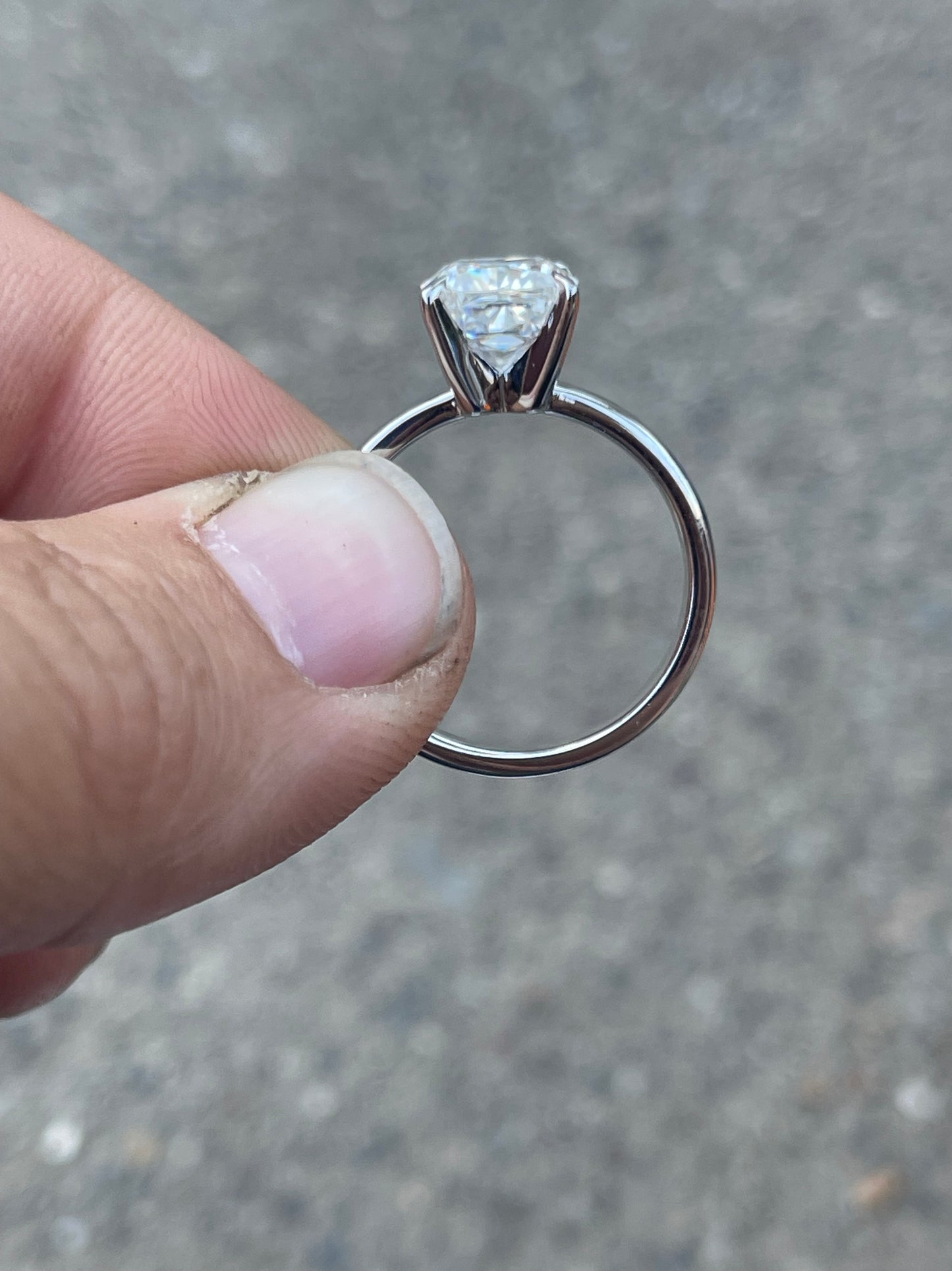 Blayne Sterling Silver Engagement Ring