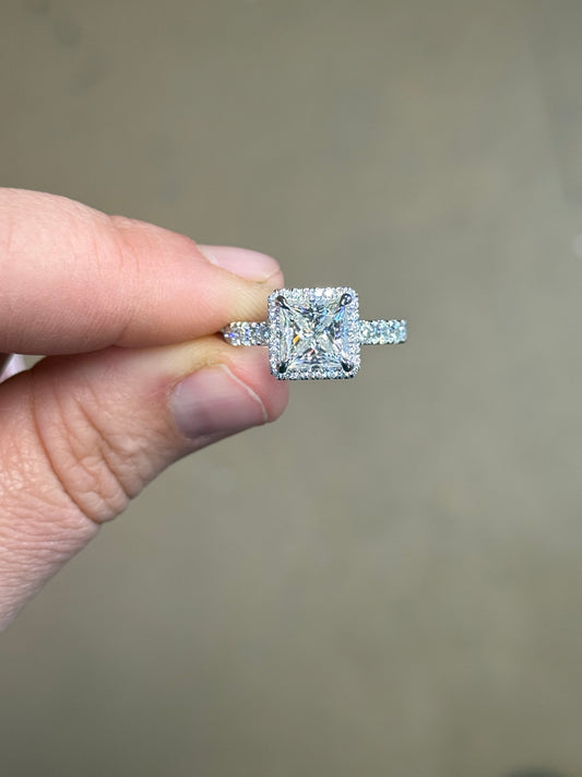 Dawson Sterling Silver Engagement Ring