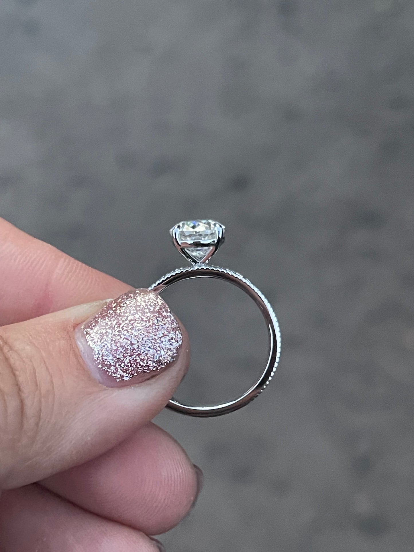 Dani Sterling Silver Engagement Ring