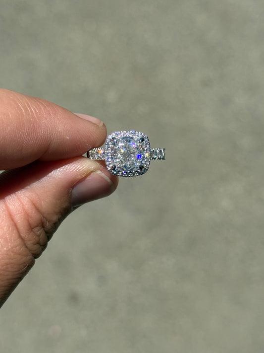 Skylar Pave Engagement Ring Engagement Rings Tines Ranch Co