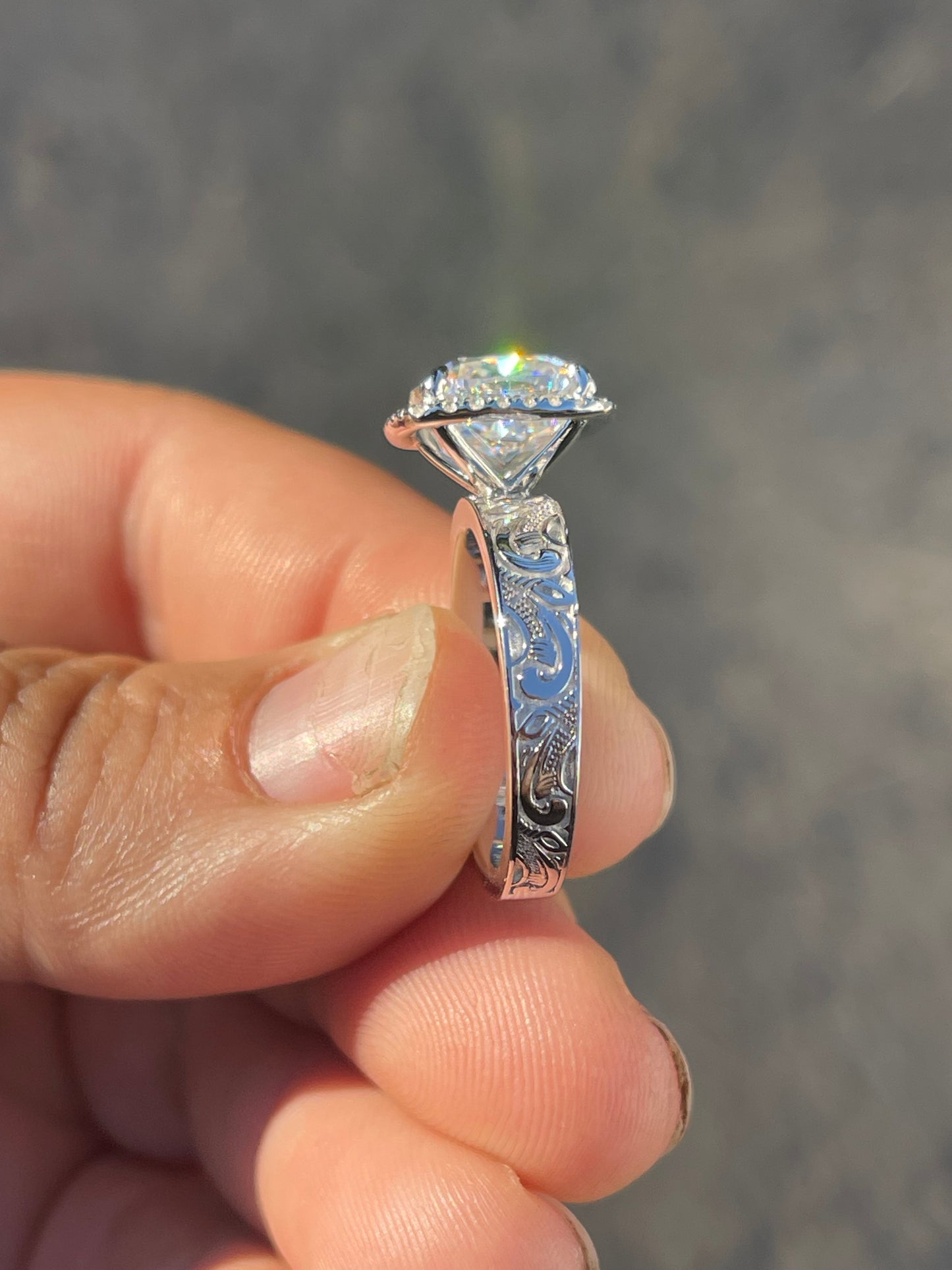 Luna 5ct Engagement Ring