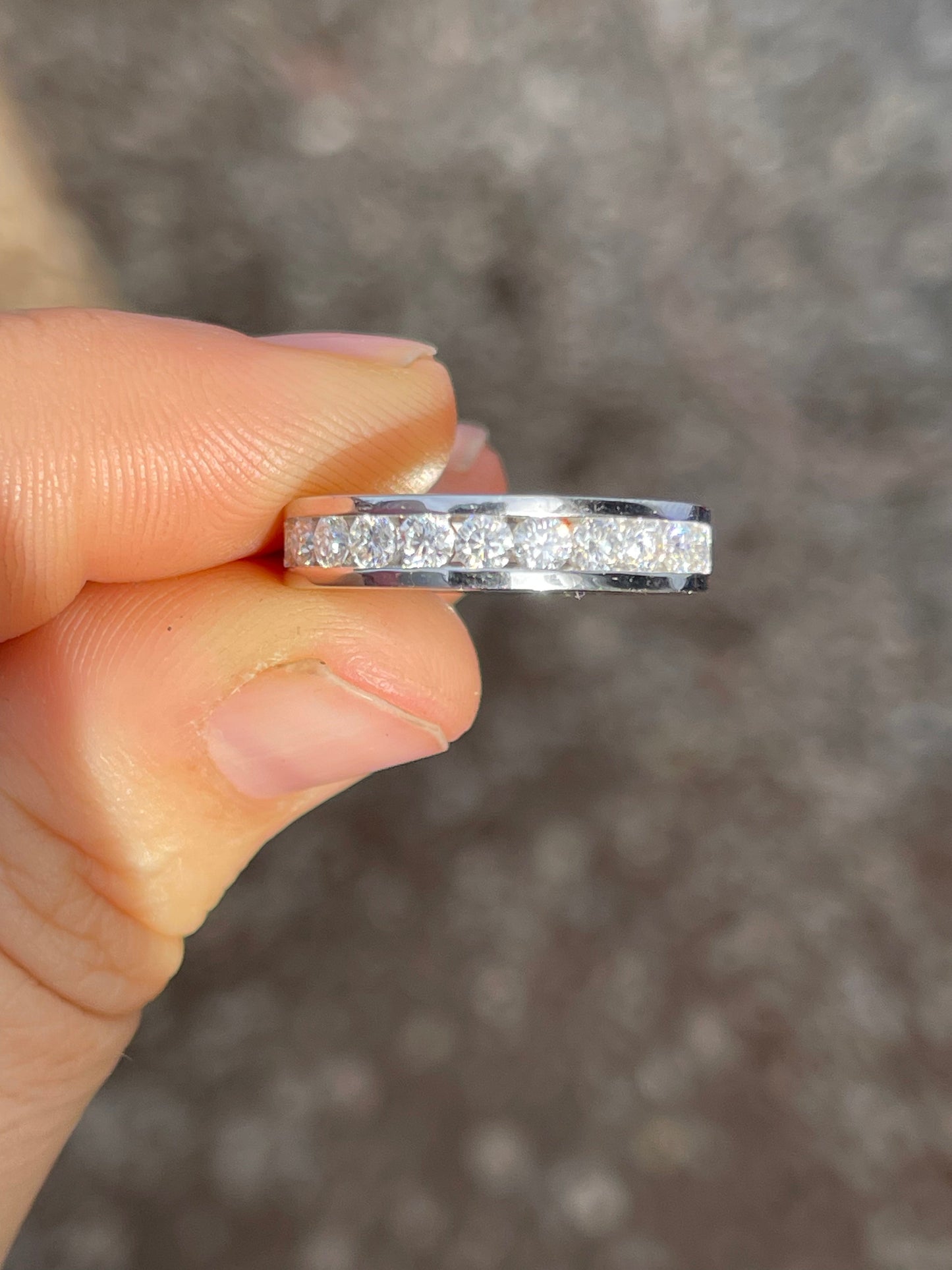 Shep Diamond Wedding Band