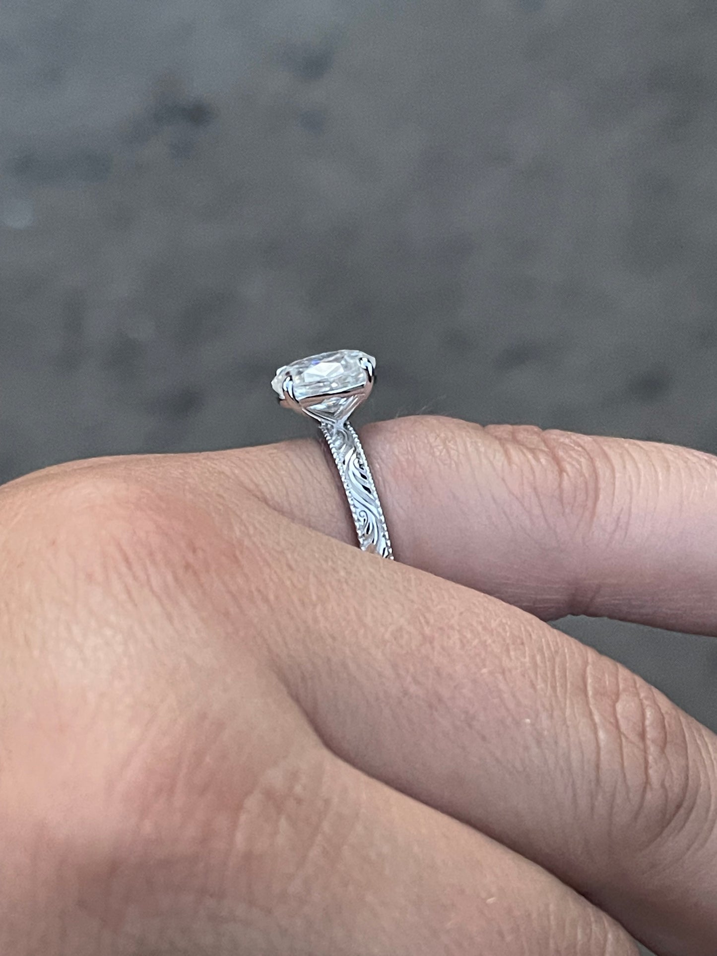 Dani Sterling Silver Engagement Ring