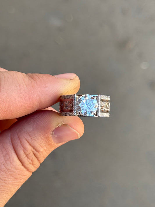 Jonah Sterling Silver Engagement Ring
