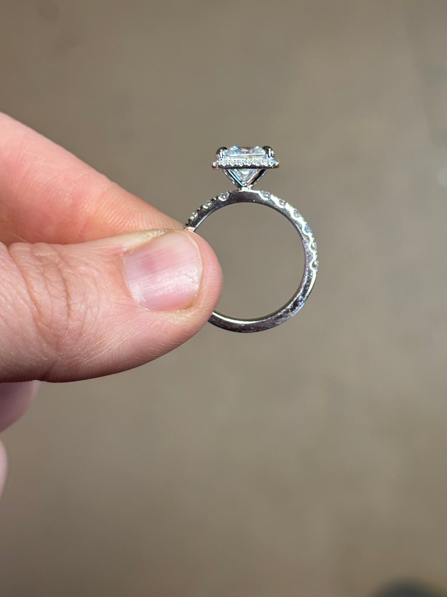 Dawson Sterling Silver Engagement Ring