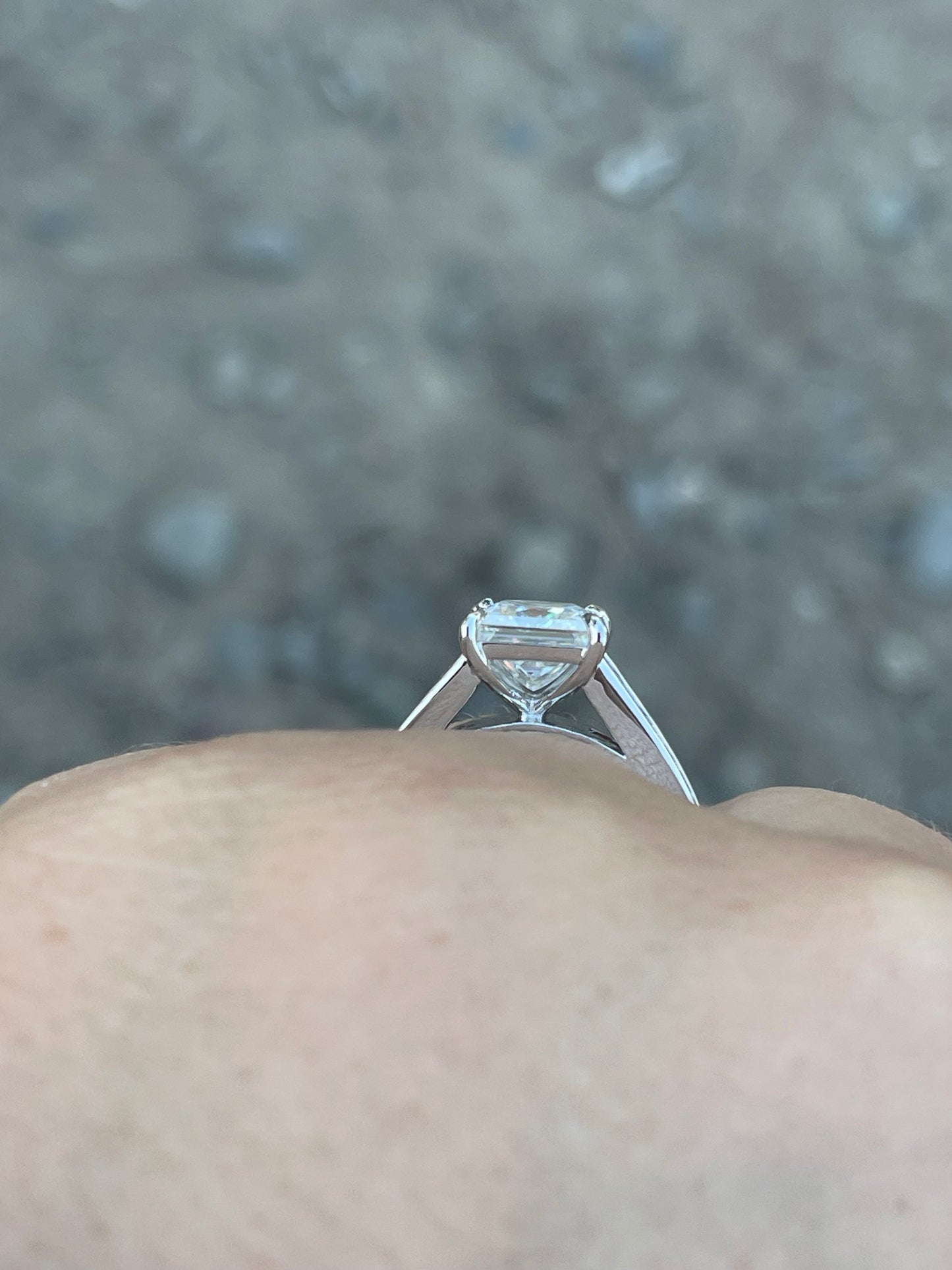 Rusty Cathedral Engagement Ring