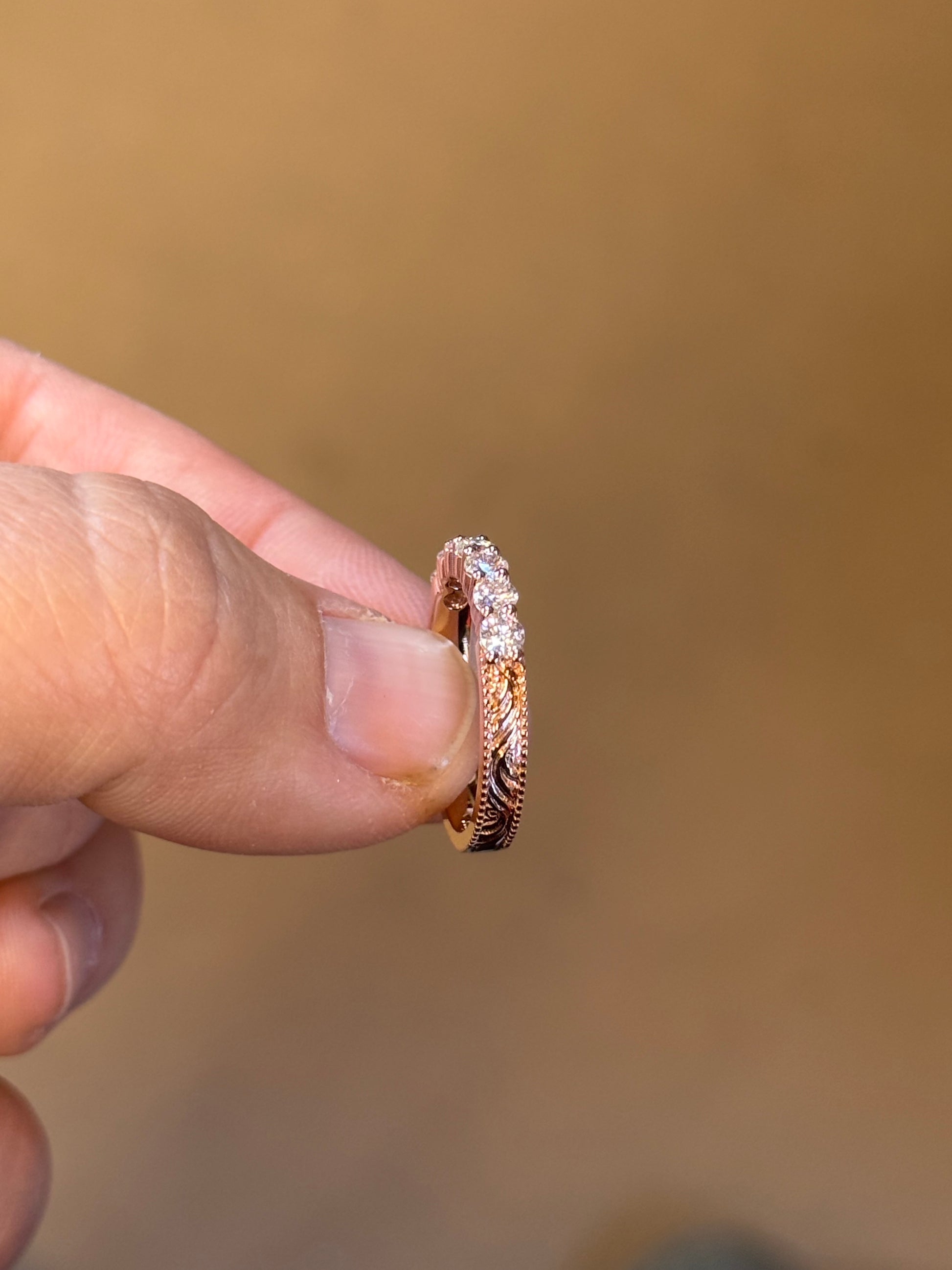 Shane Diamond Wedding Band Tines Ranch Co