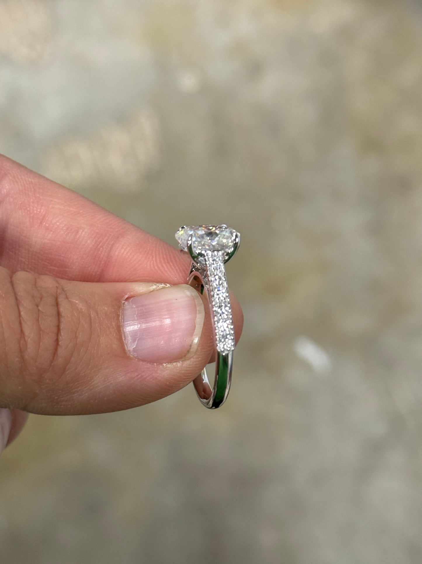 Ira Cathedral Sterling Silver Engagement Ring Engagement Rings Tines Ranch Co
