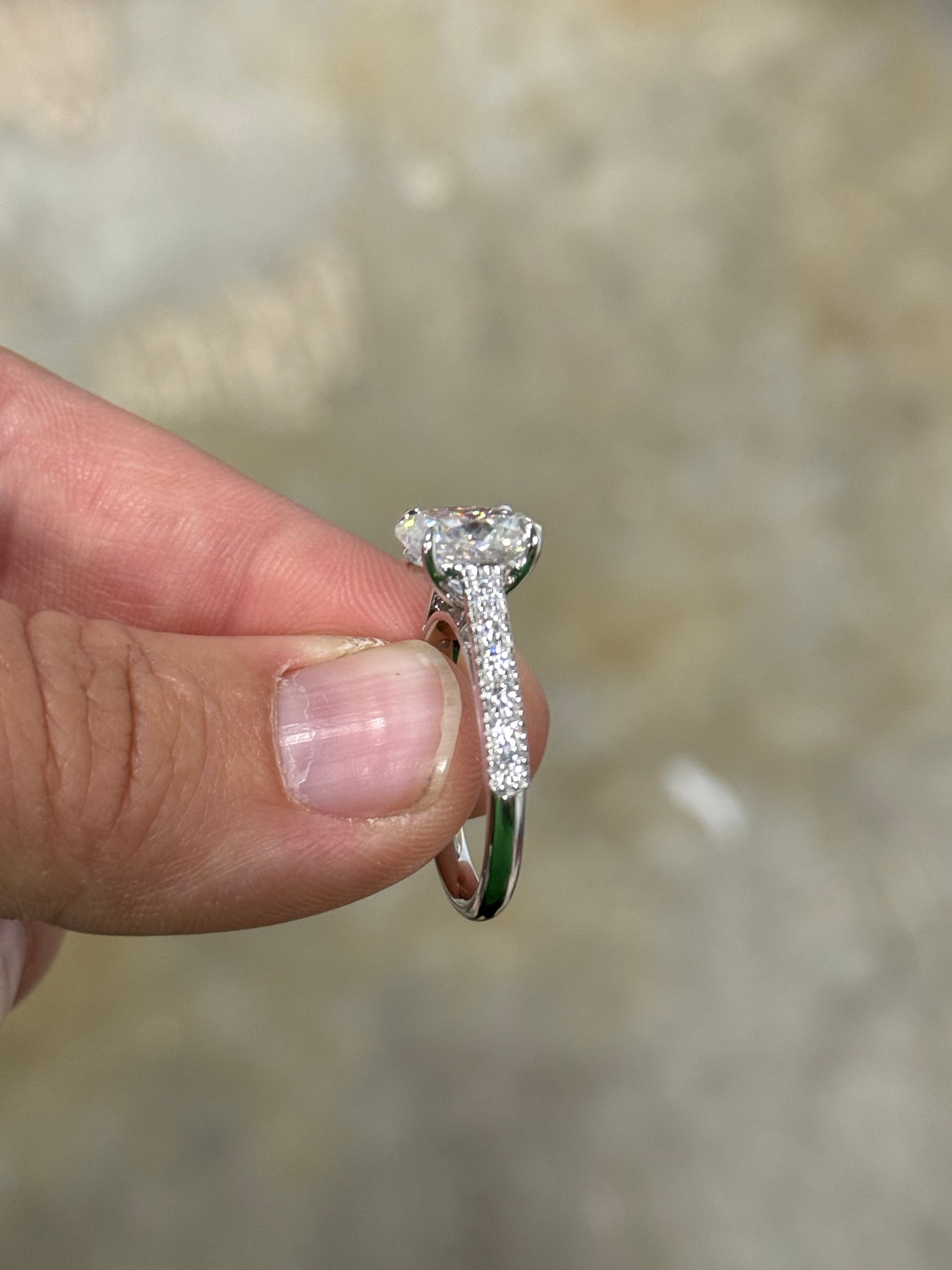 Ira Cathedral Sterling Silver Engagement Ring Engagement Rings Tines Ranch Co