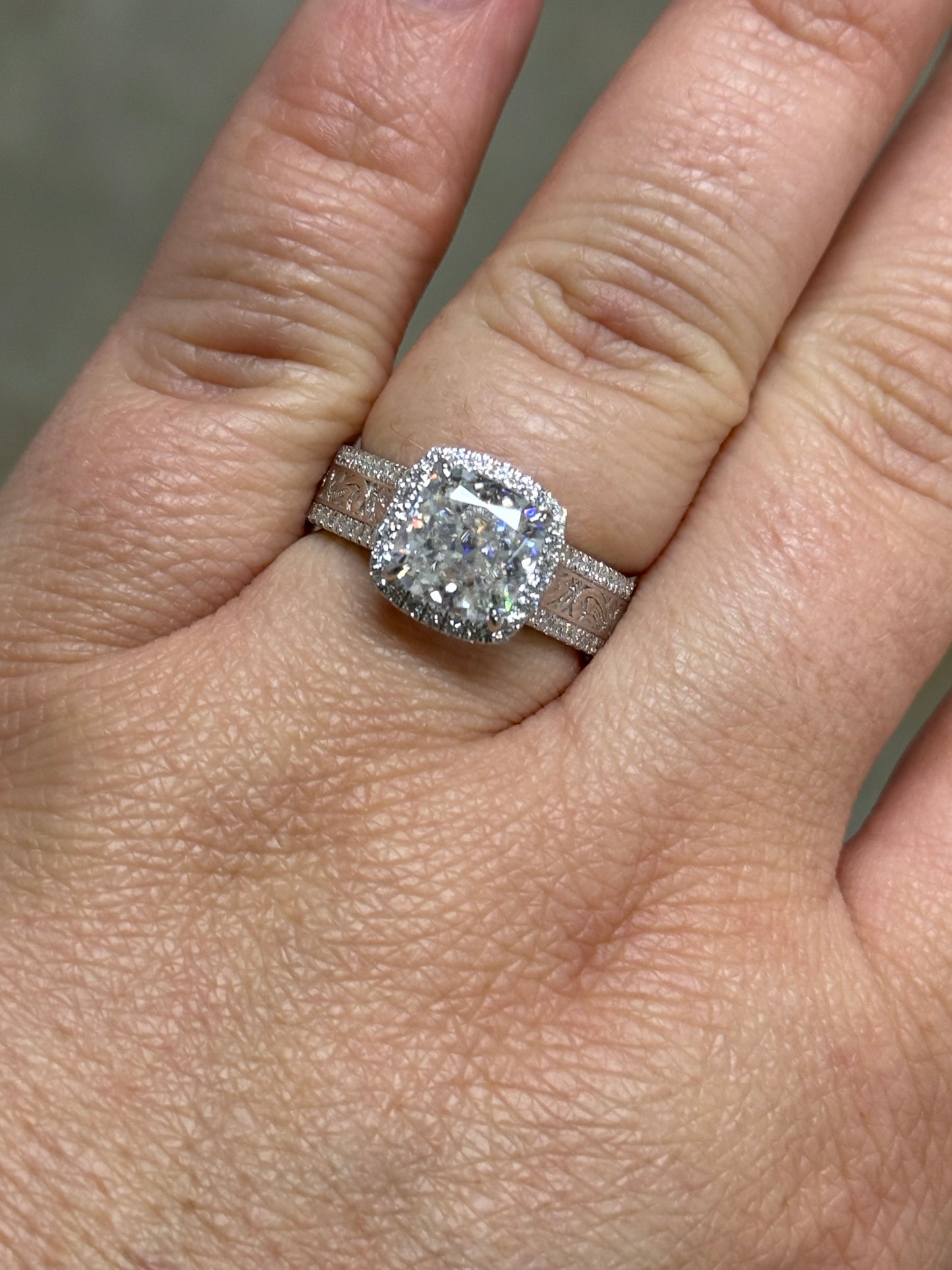 Jean Cathedral Sterling Silver Engagement Ring Engagement Rings Tines Ranch Co