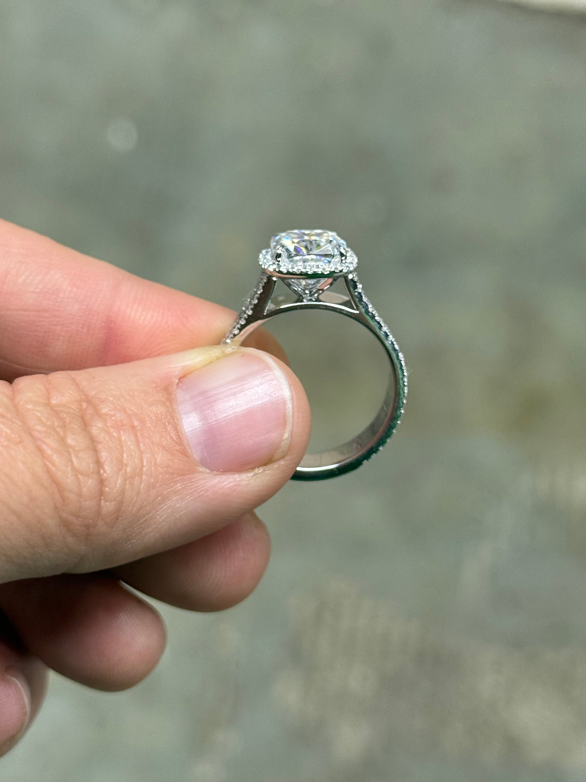 Jean Cathedral Sterling Silver Engagement Ring Engagement Rings Tines Ranch Co