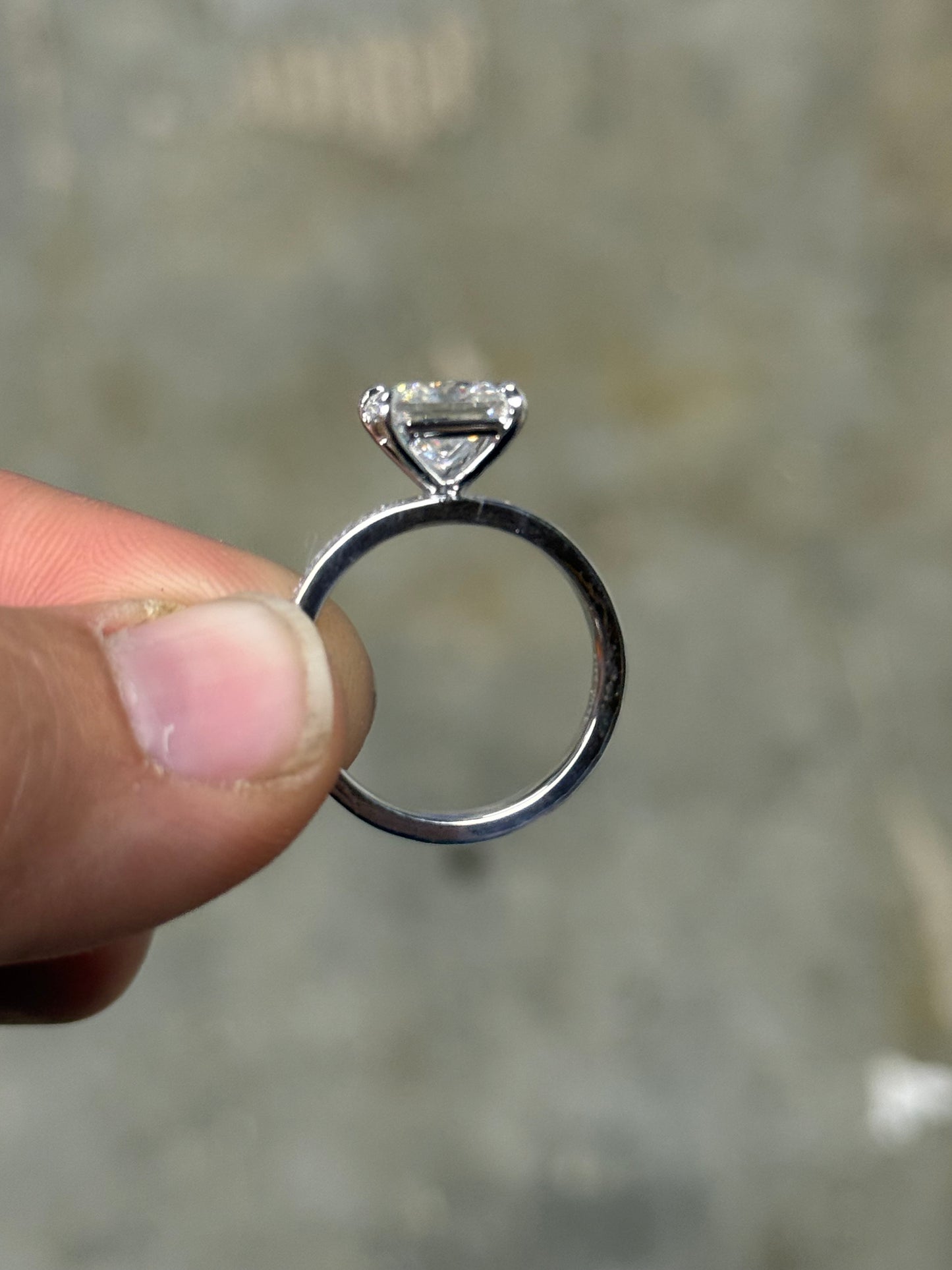 Lena 8US Sterling Silver Engagement Ring Engagement Rings Tines Ranch Co