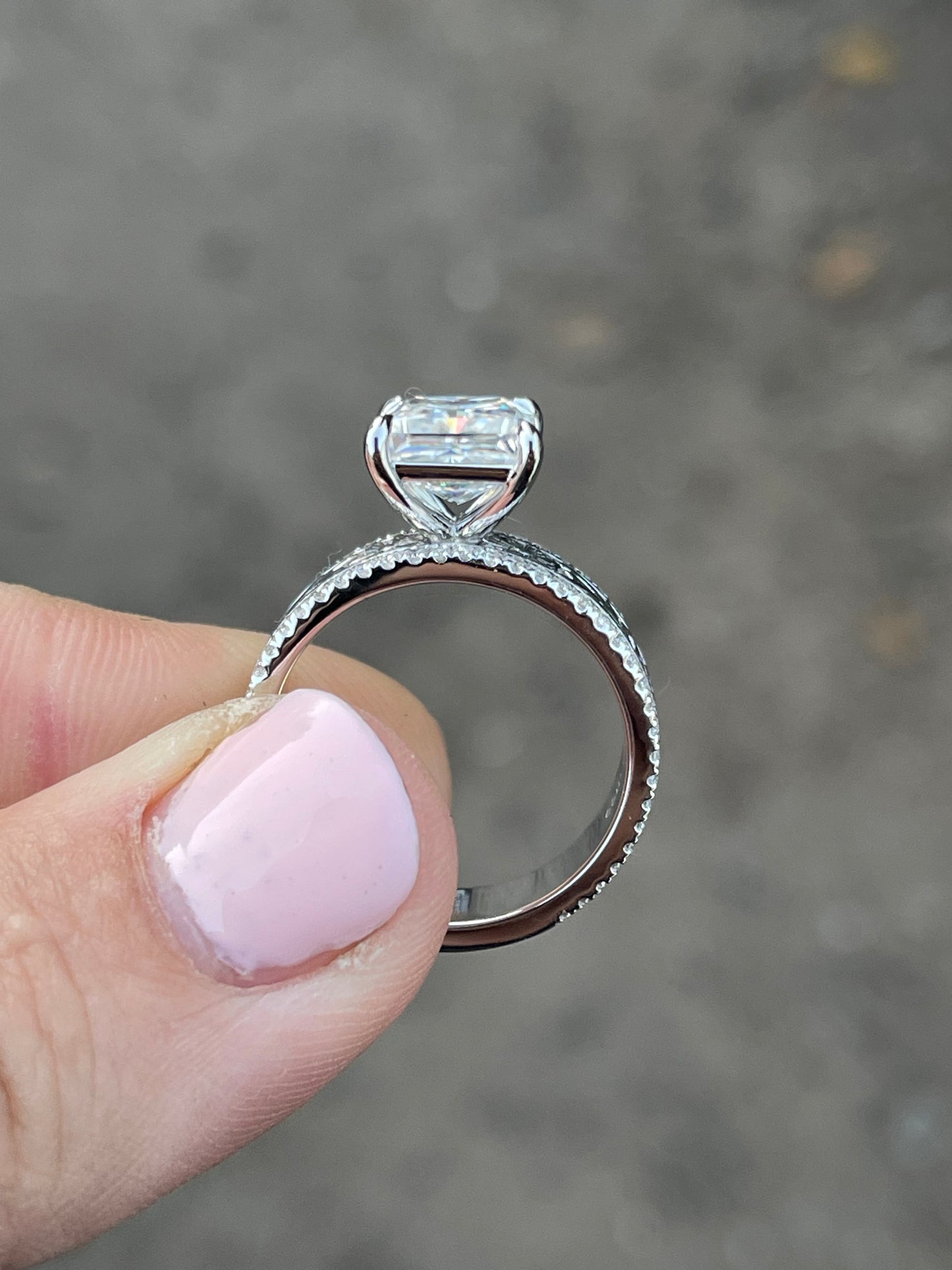 Brooklyn Sterling Silver Engagement Ring