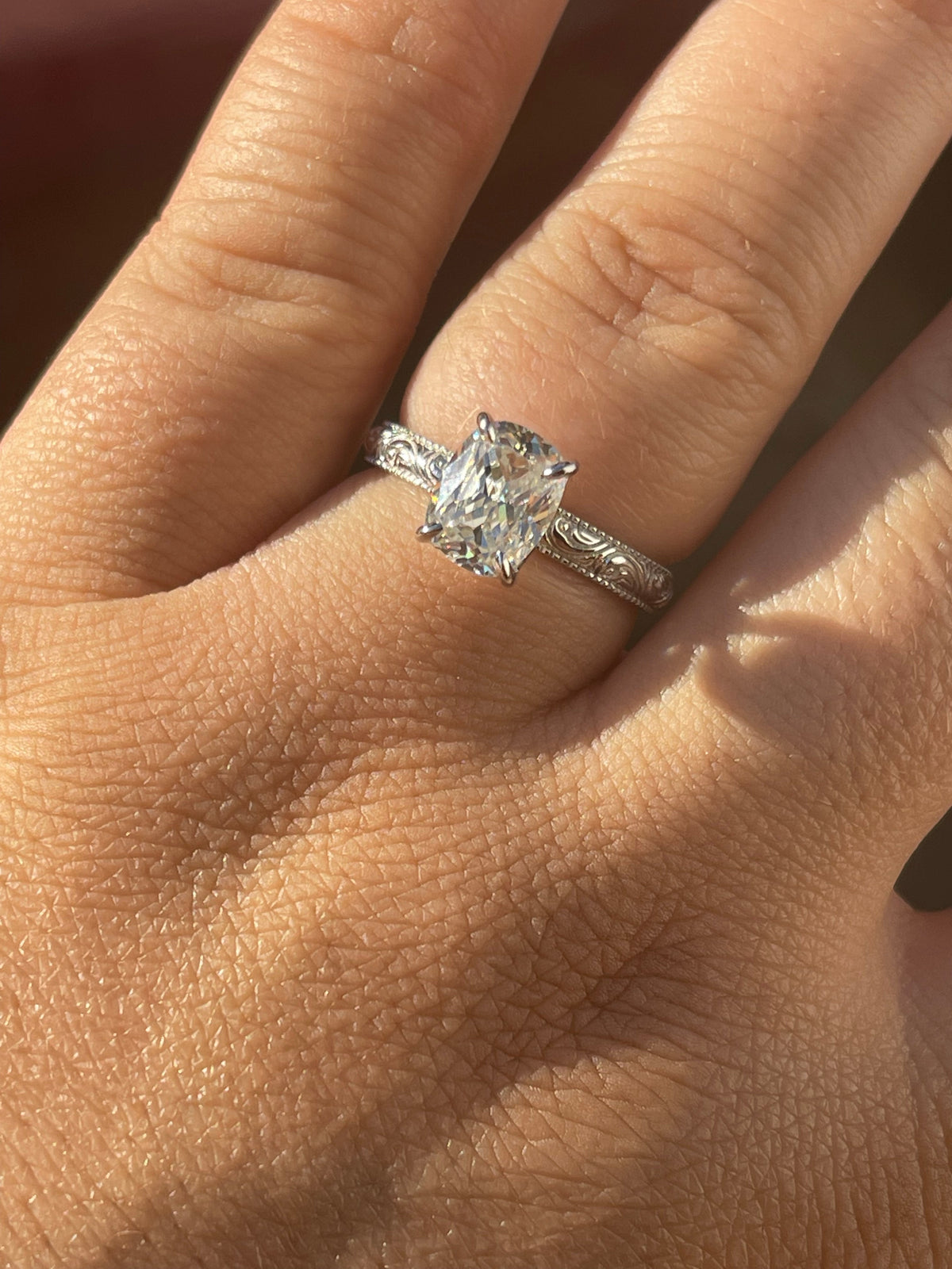 Diamond Rings Ranch Millie Sterling Silver Engagement Ring – Tines Ranch Co Jewellery
