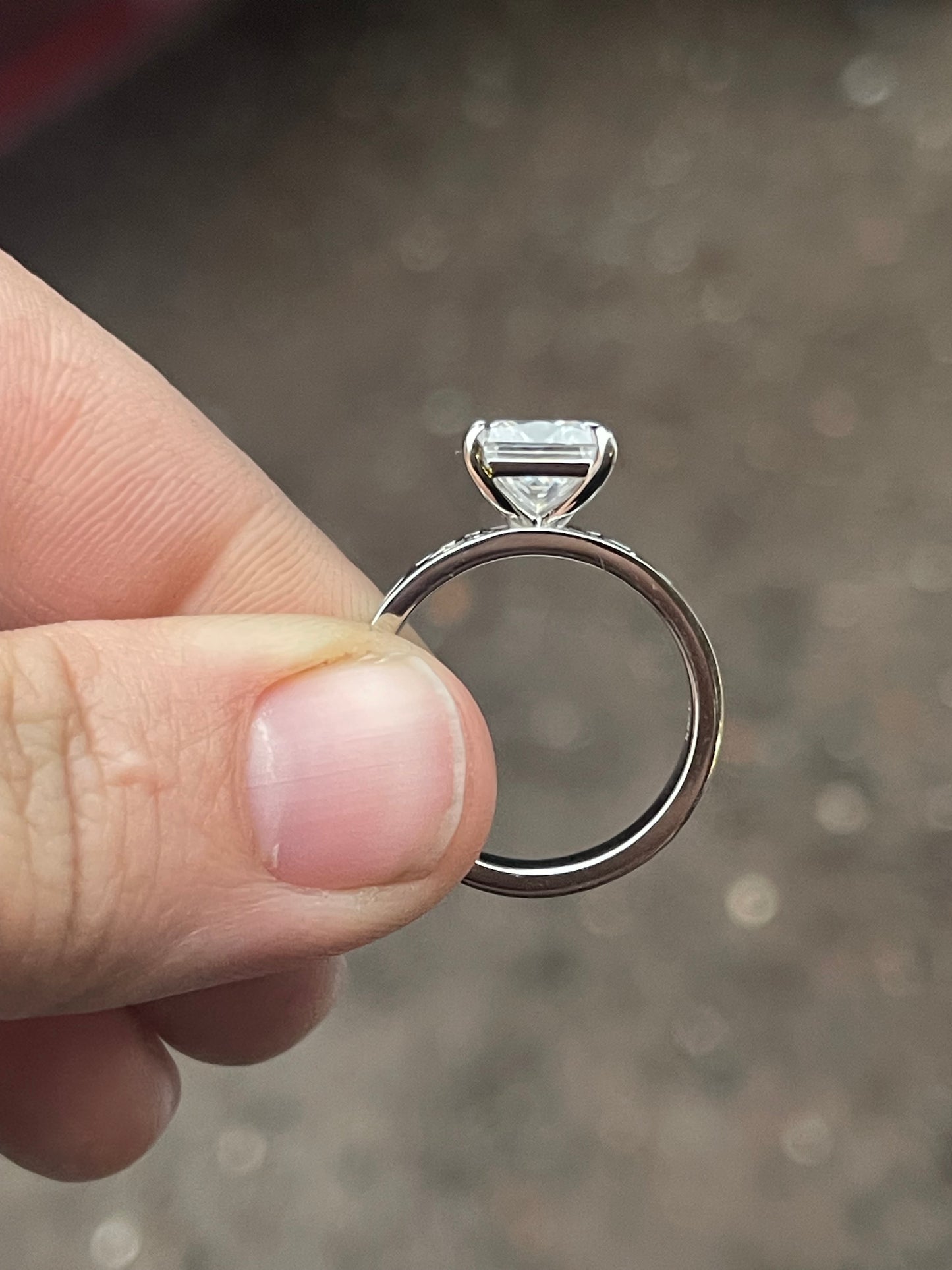 Hayden Sterling Silver Engagement Ring
