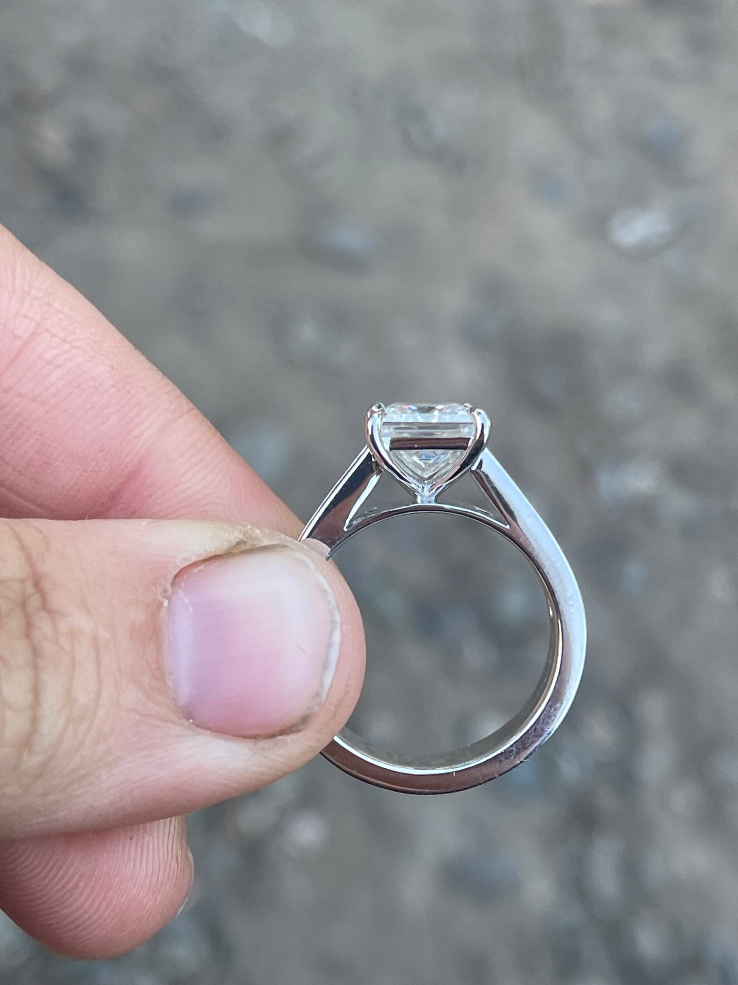 Rusty Cathedral Engagement Ring