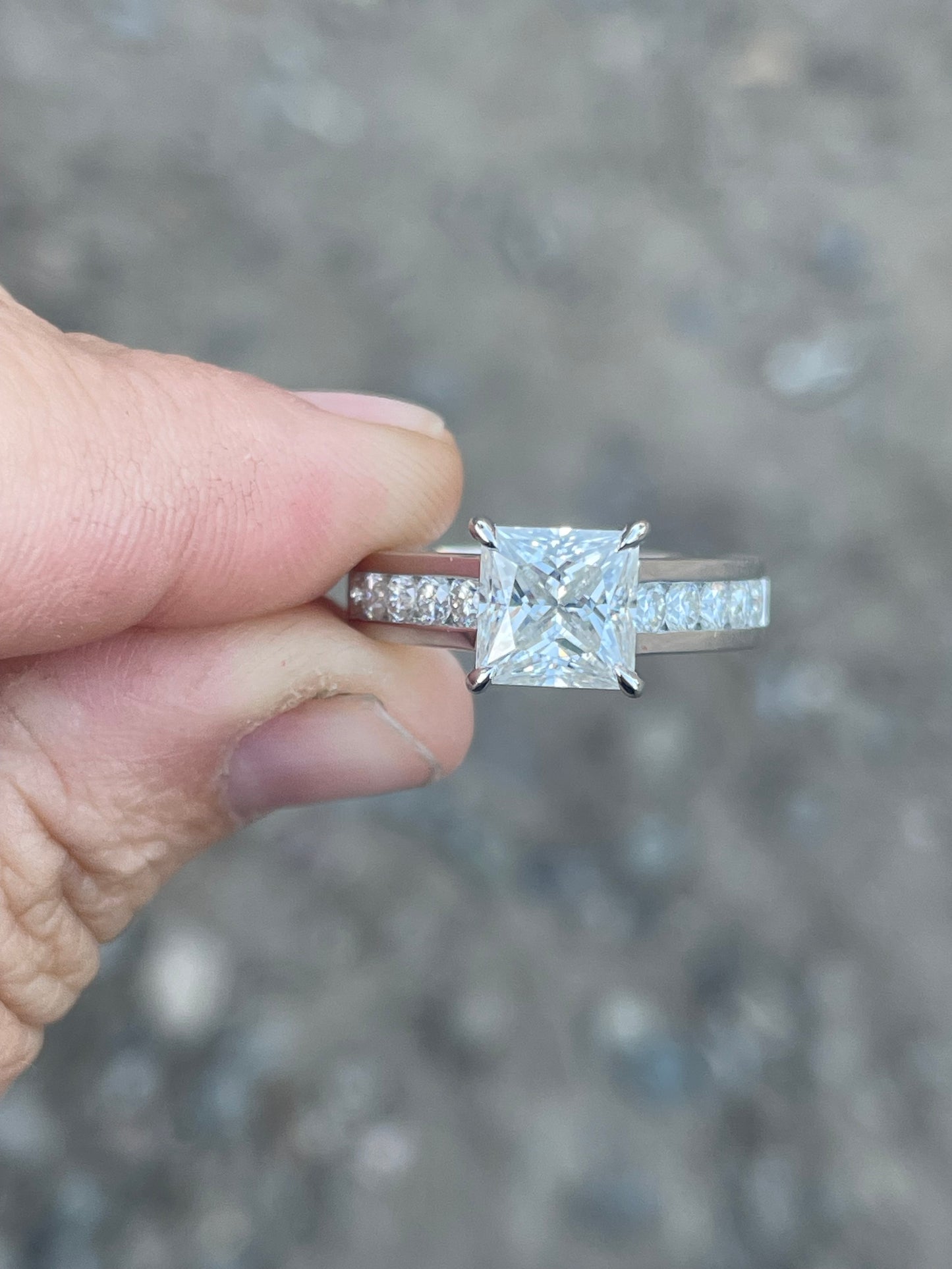 Rusty Cathedral Engagement Ring