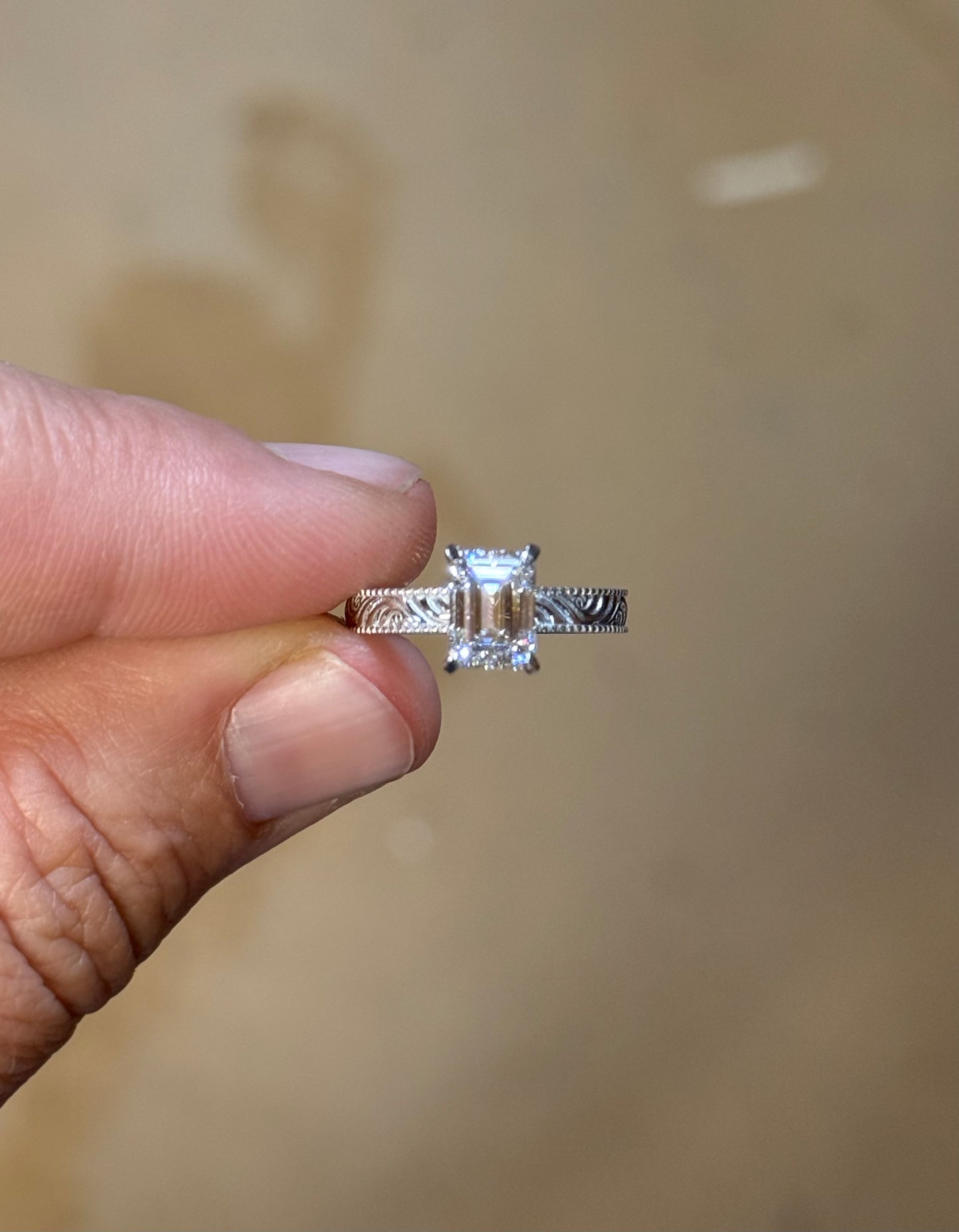 Brett 1.5ct Sterling Silver Engagement Ring Engagement Rings Tines Ranch Co