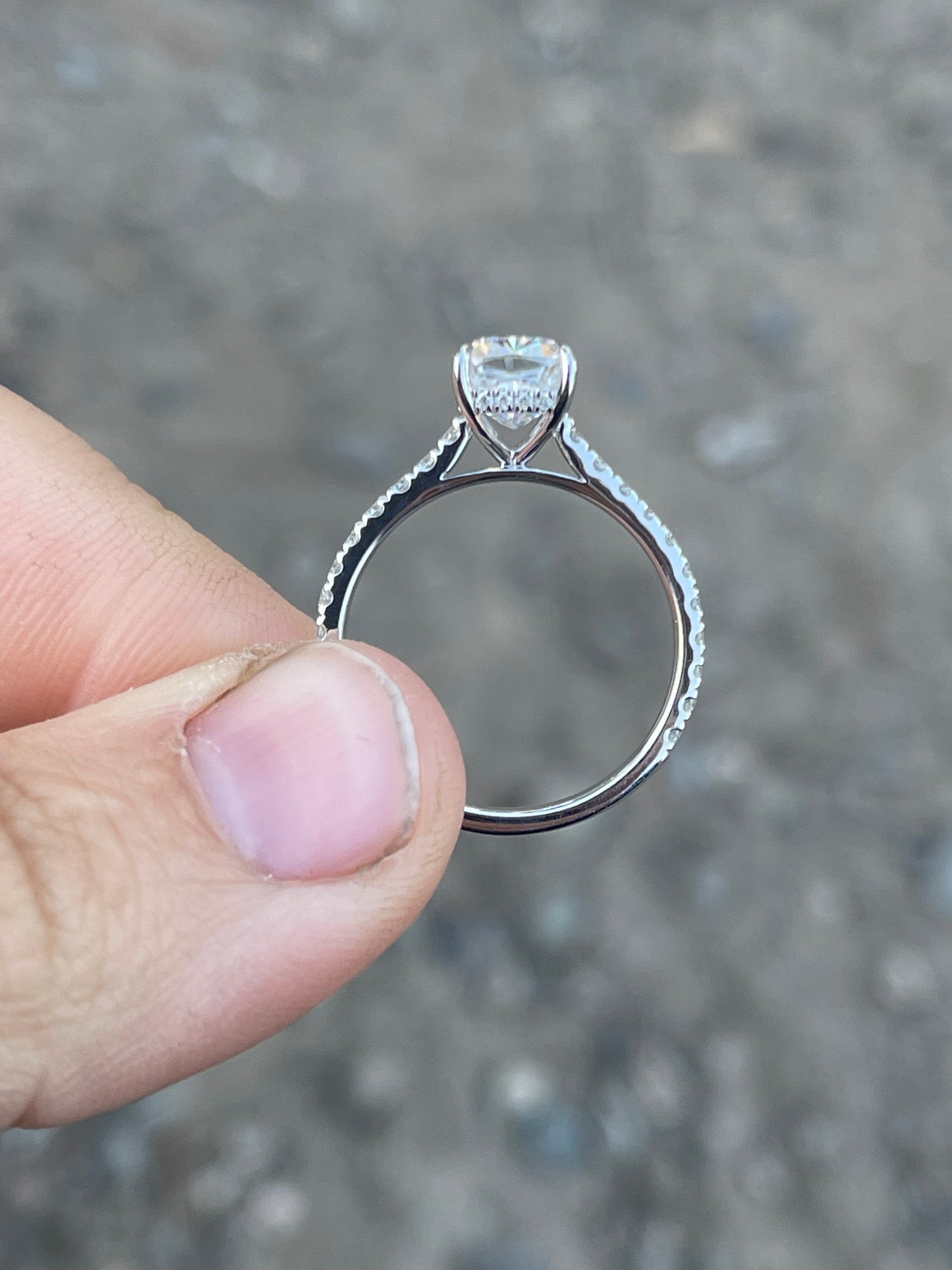 Kodi Cathedral Engagement Ring