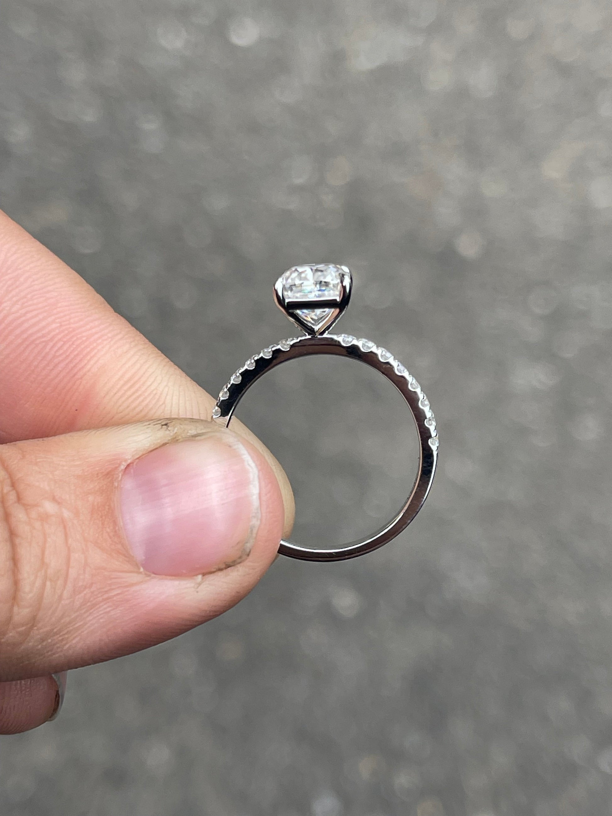 Brenn Sterling Silver Engagement Ring Engagement Rings Tines Ranch Co