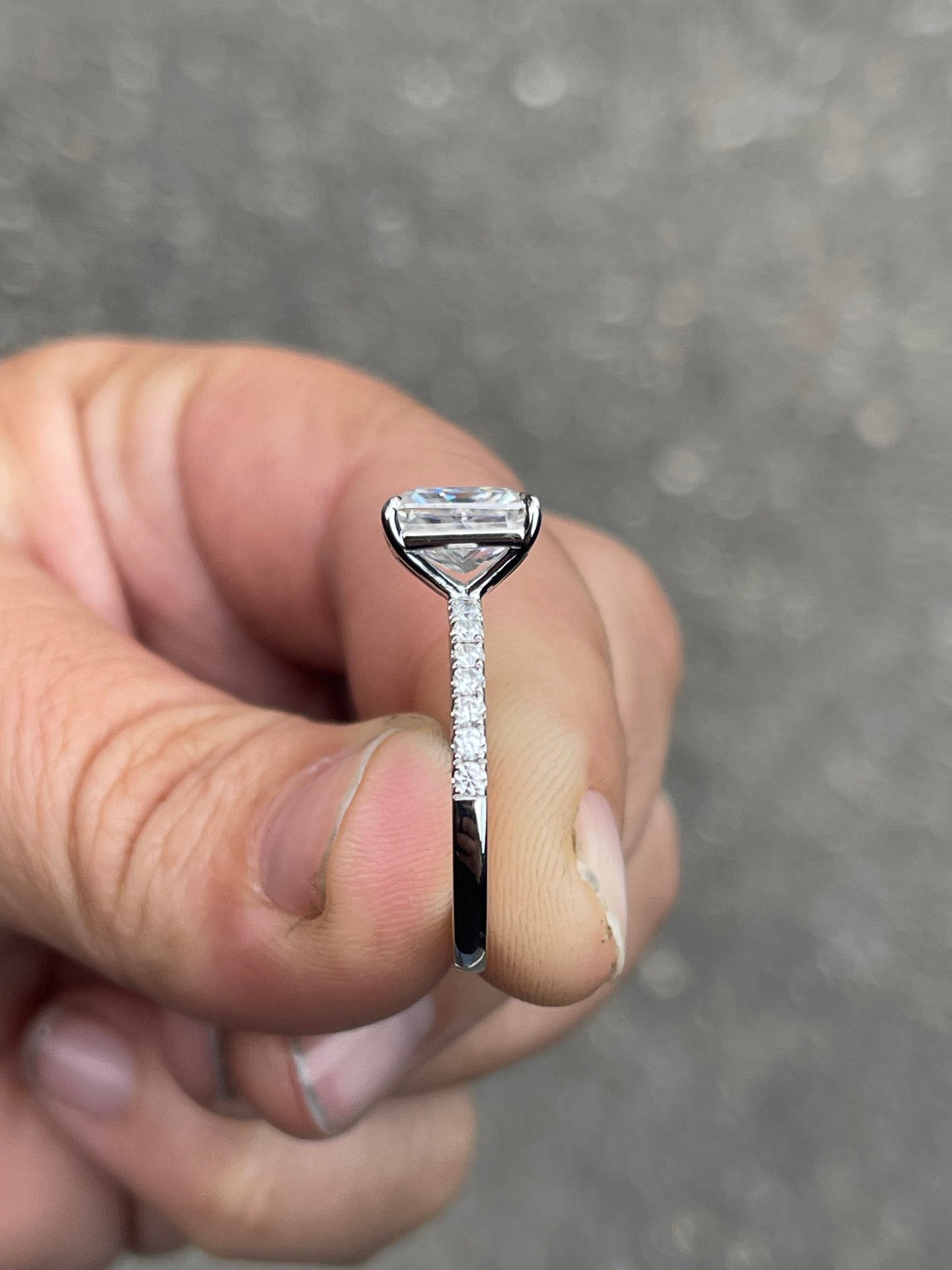 Brenn Sterling Silver Engagement Ring Engagement Rings Tines Ranch Co