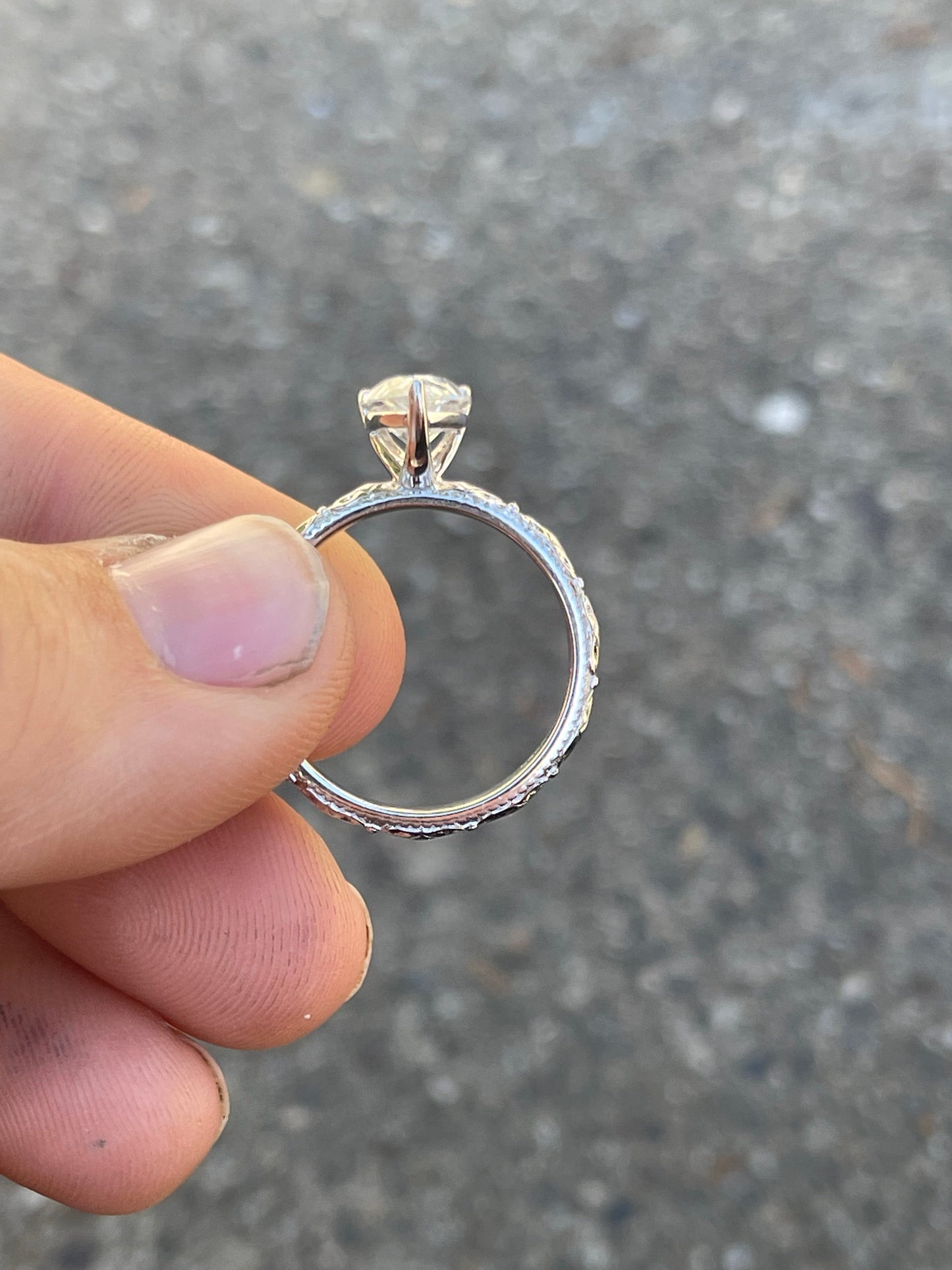 Josie Sterling Silver Engagement Ring
