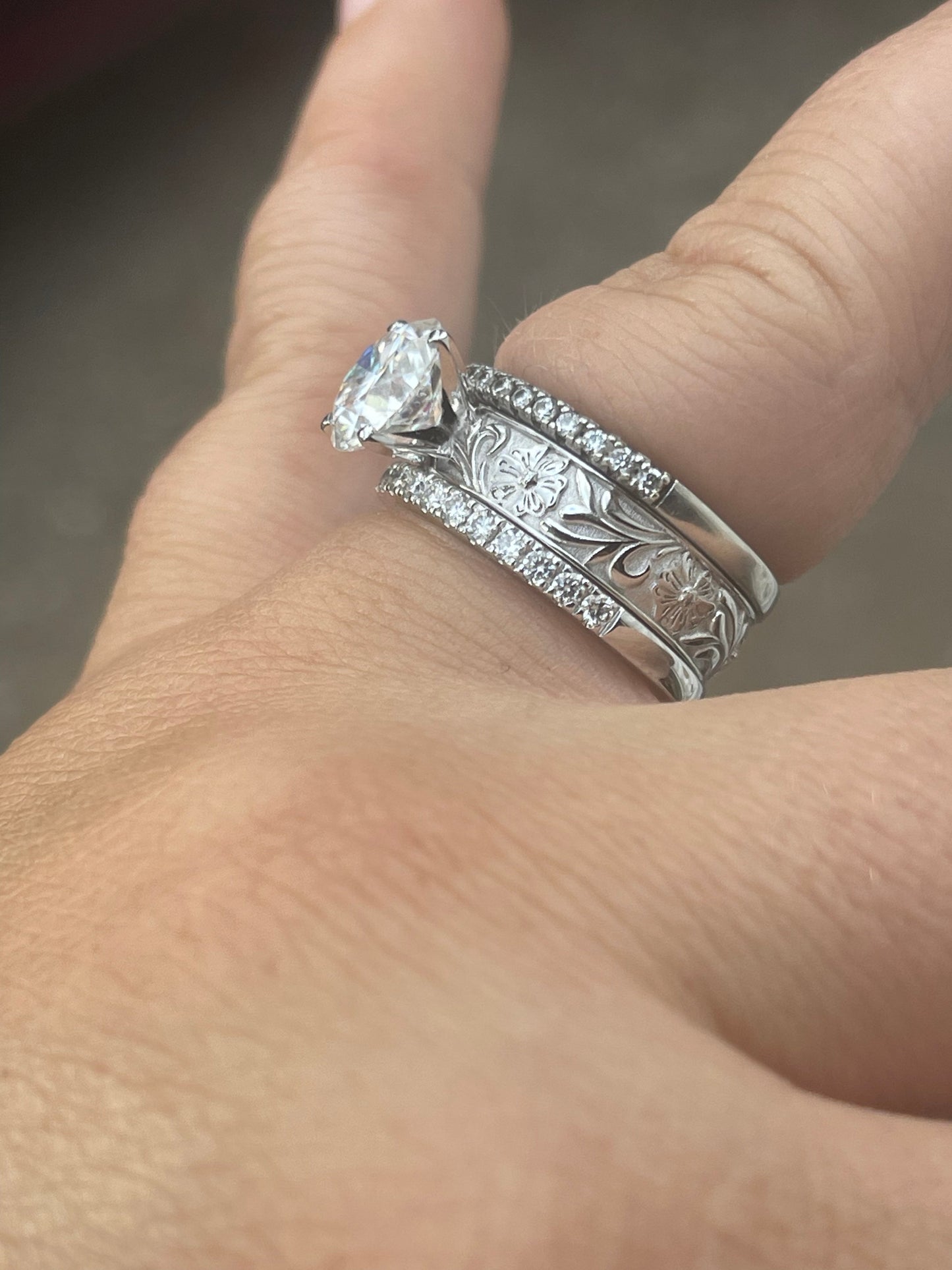 Ashton Sterling Silver Engagement Ring