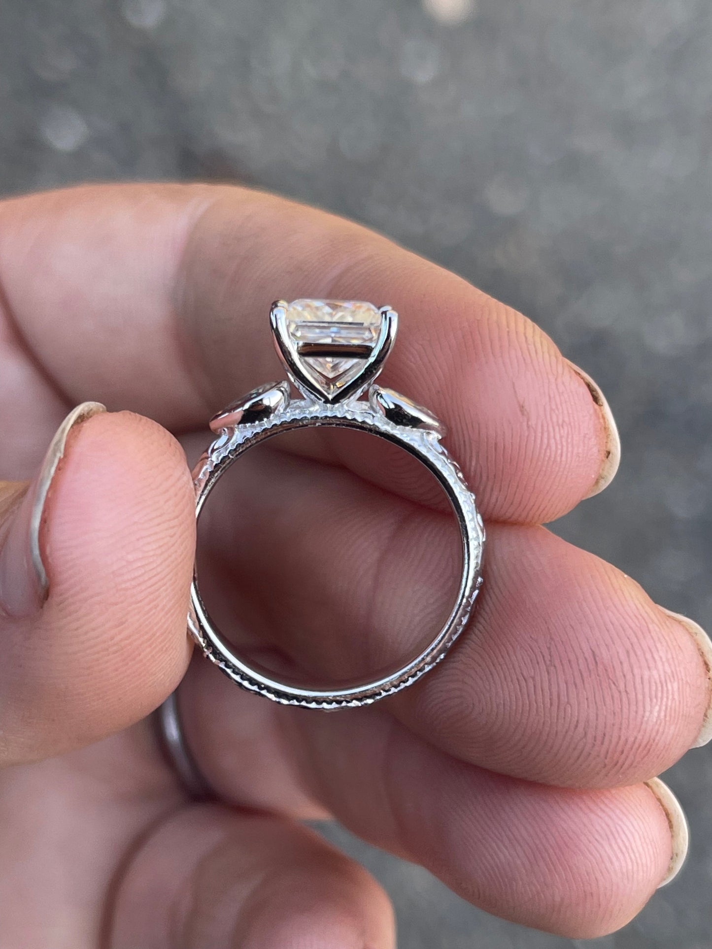 Raynn Sterling Silver Engagement Ring