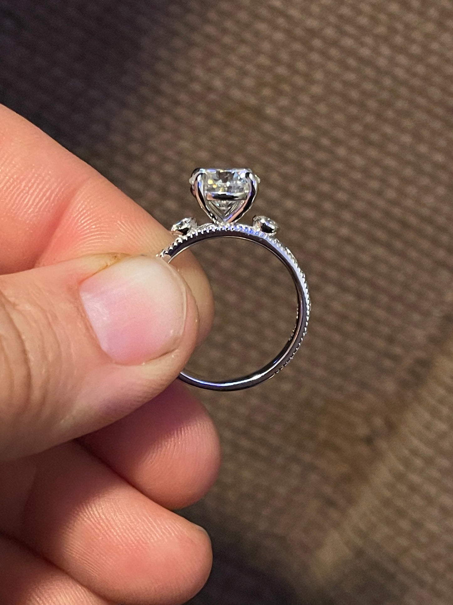 Cassidy Sterling Silver Engagement Ring