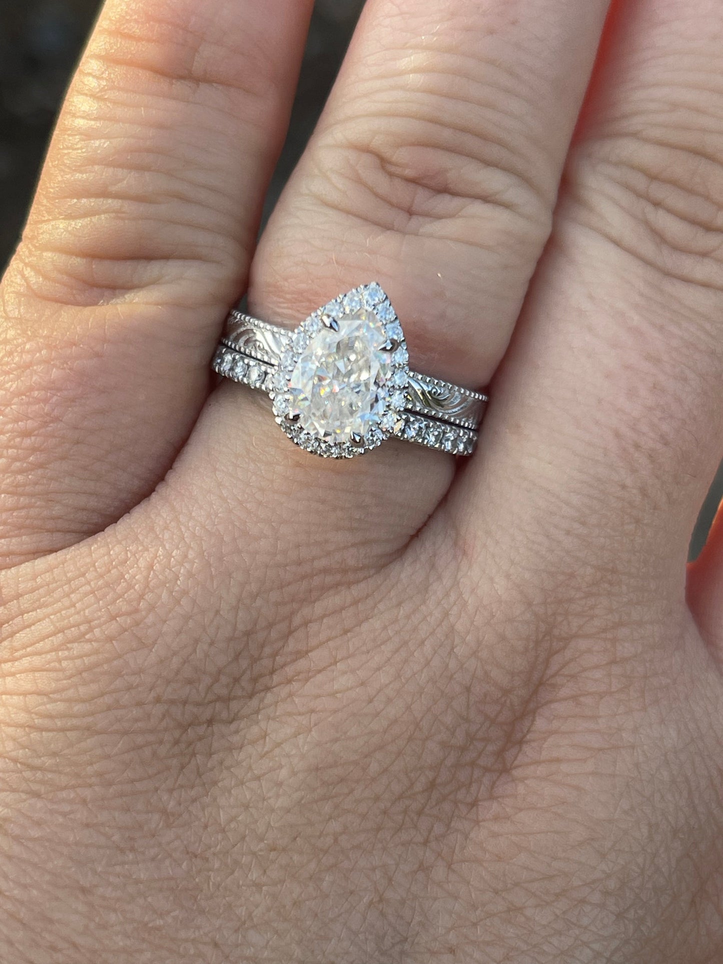 Juniper Sterling Silver Engagement Ring